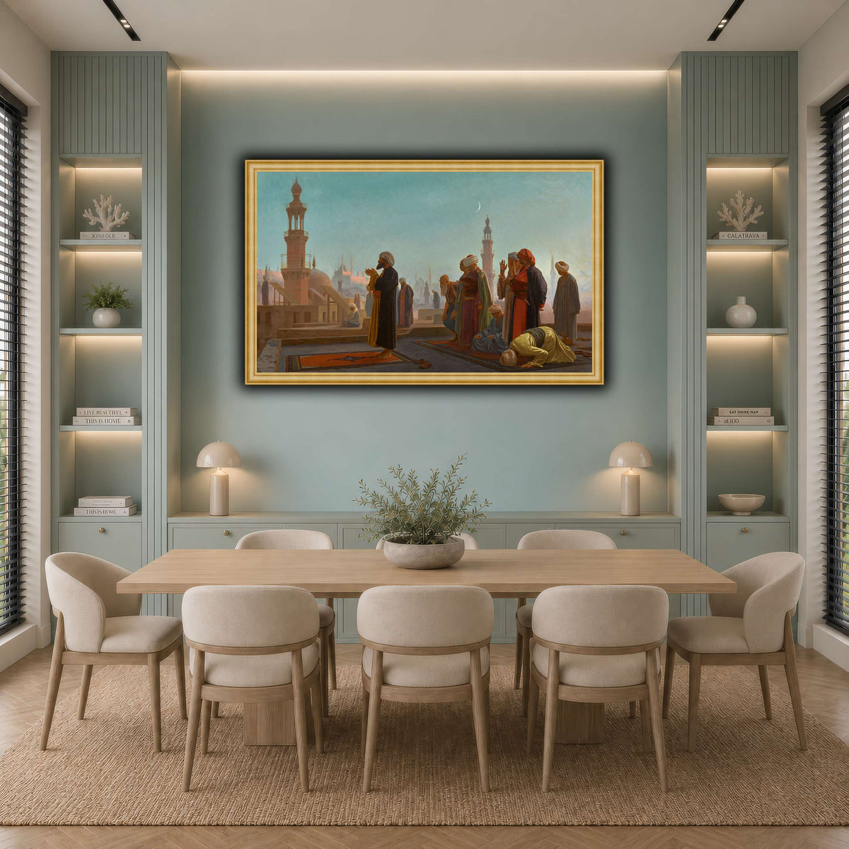 Evening_Prayer,_Cairo_Jean-Léon_Gérôme cool-dining