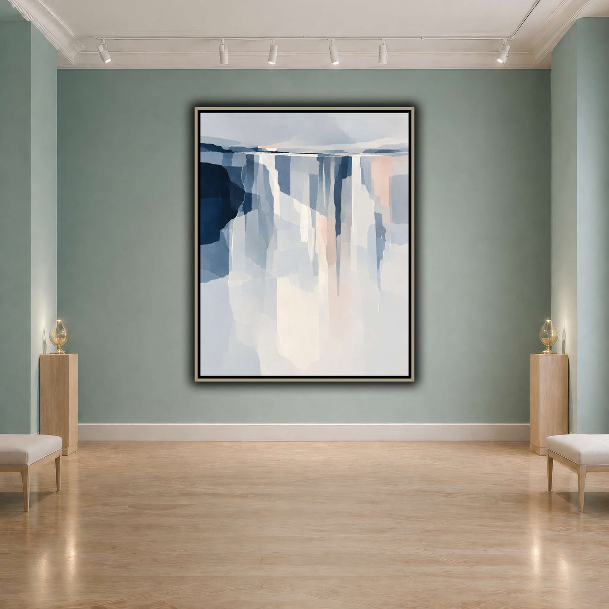 Fragmented Silver Horizon-6 cool-agallery