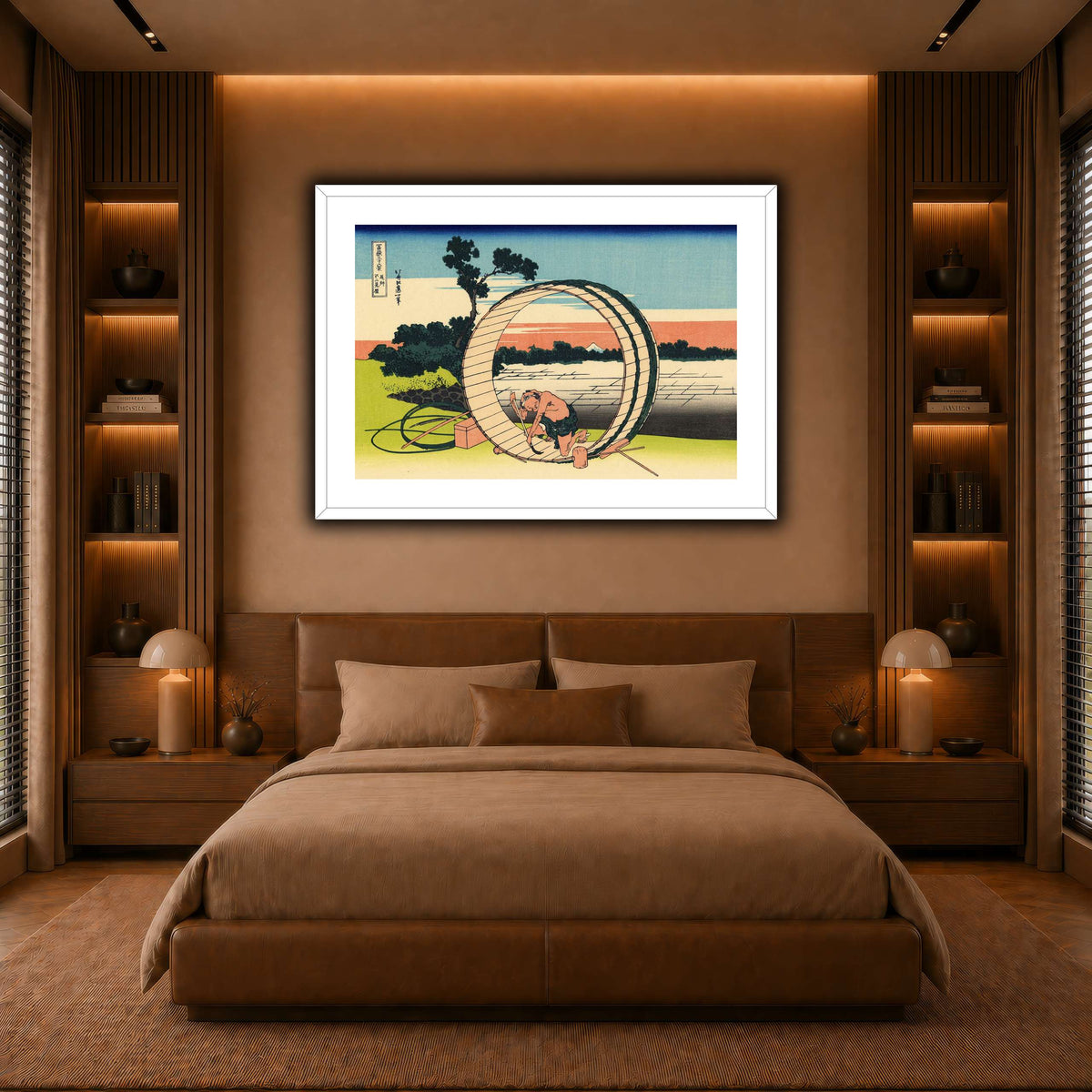 Fujimi_Fuji_view_field_in_the_Owari_province_Katsushika Hokusai warm-bedroom