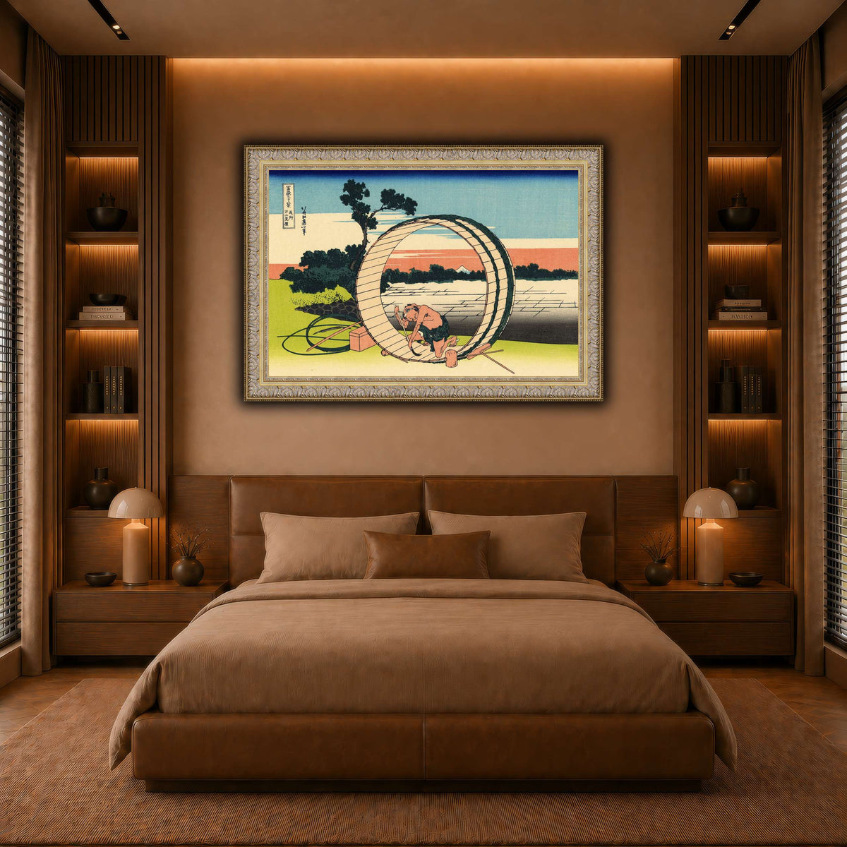 Fujimi_Fuji_view_field_in_the_Owari_province_Katsushika Hokusai warm-bedroom
