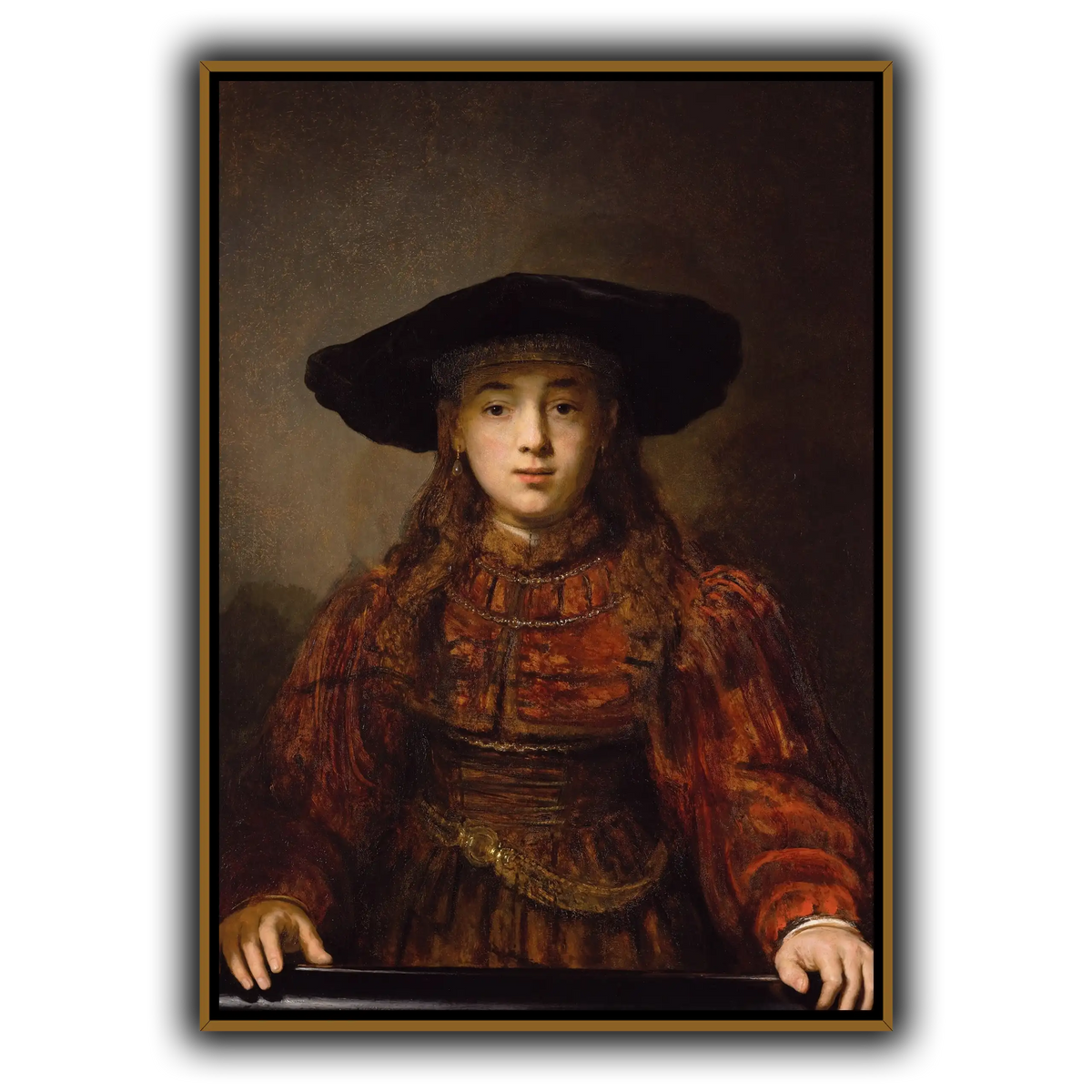 Girl_in_a_Picture_Frame_Rembrandt-van-Rijn