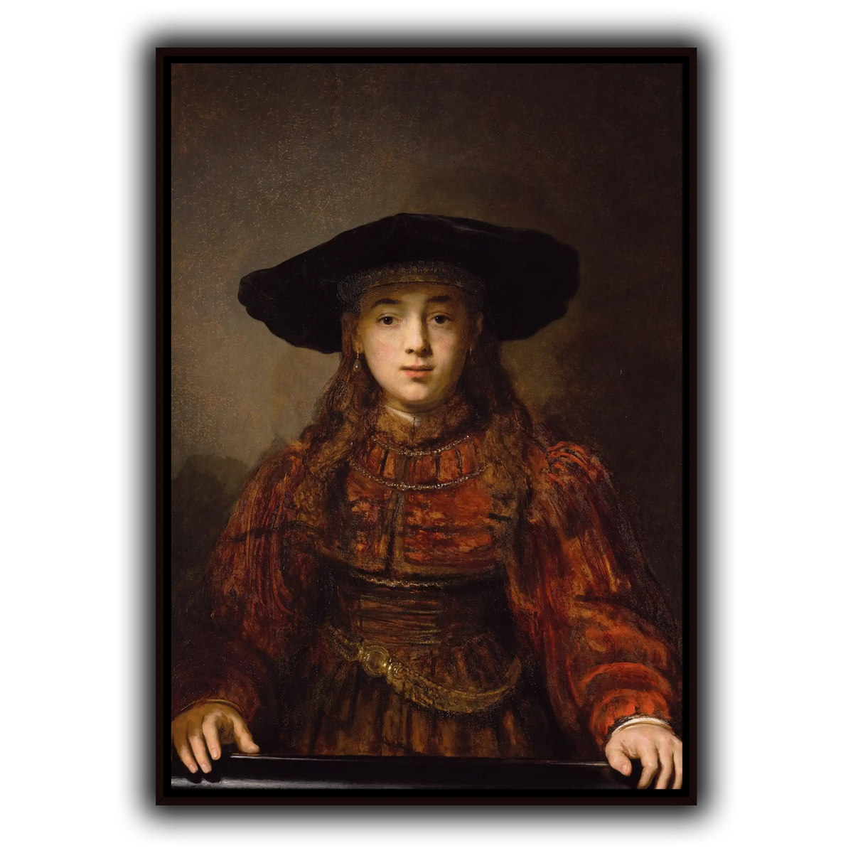 Girl_in_a_Picture_Frame_Rembrandt-van-Rijn