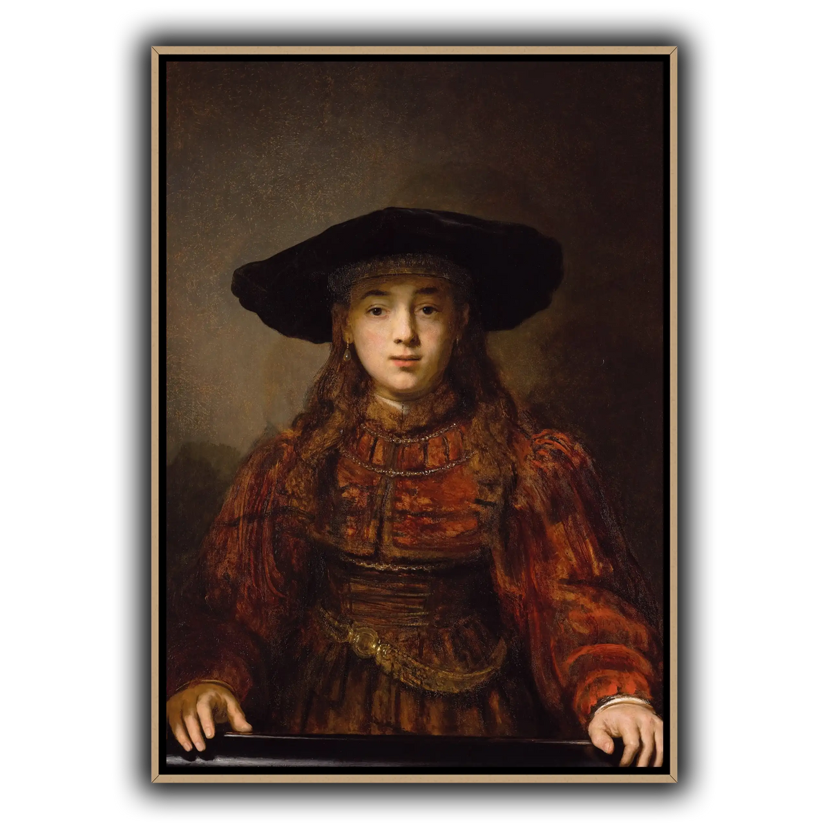 Girl_in_a_Picture_Frame_Rembrandt-van-Rijn