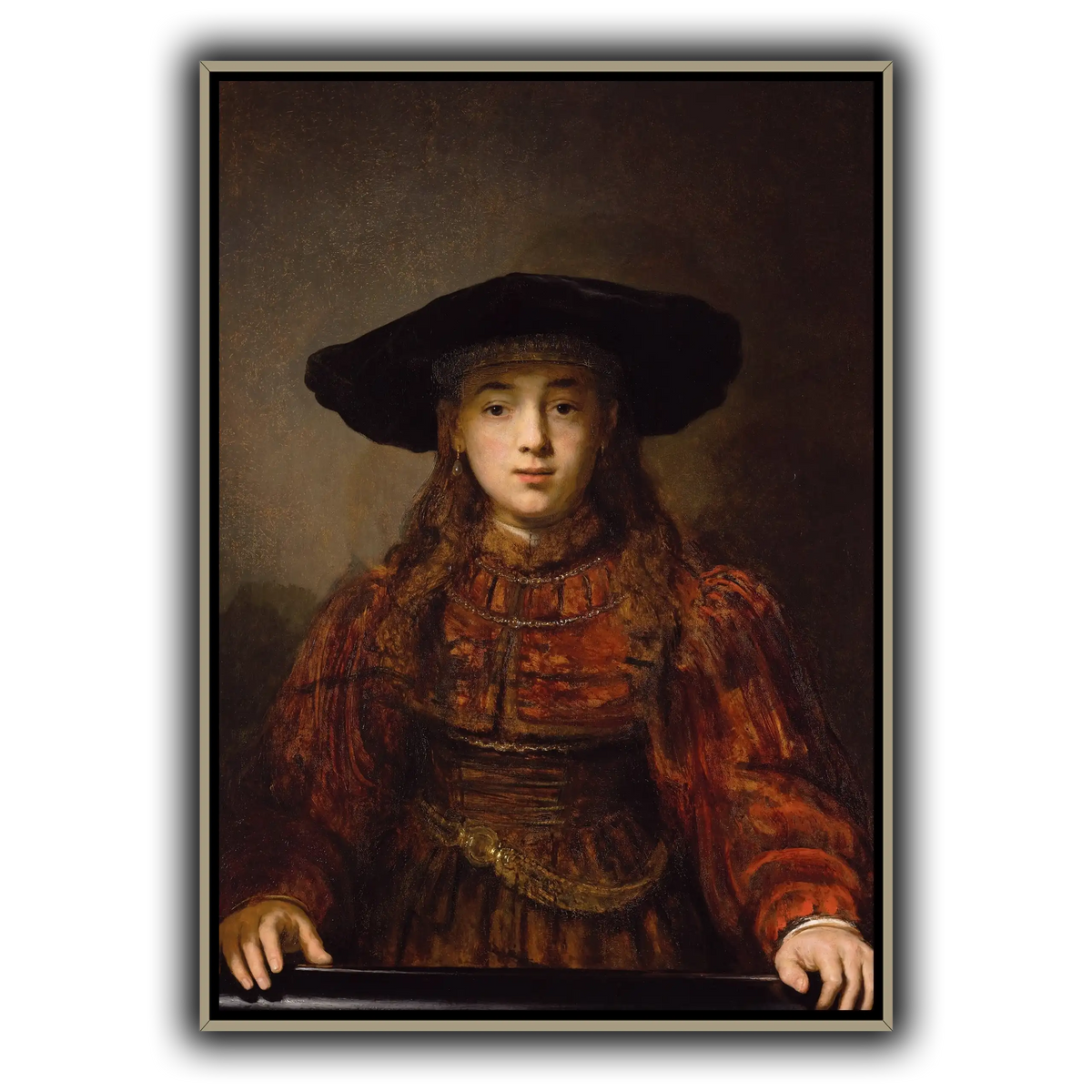 Girl_in_a_Picture_Frame_Rembrandt-van-Rijn