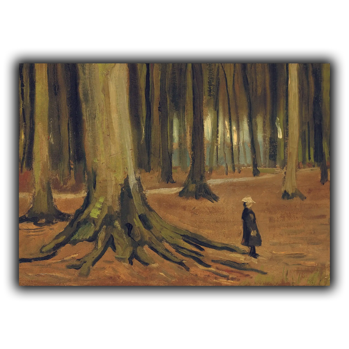 Girl in the Woods