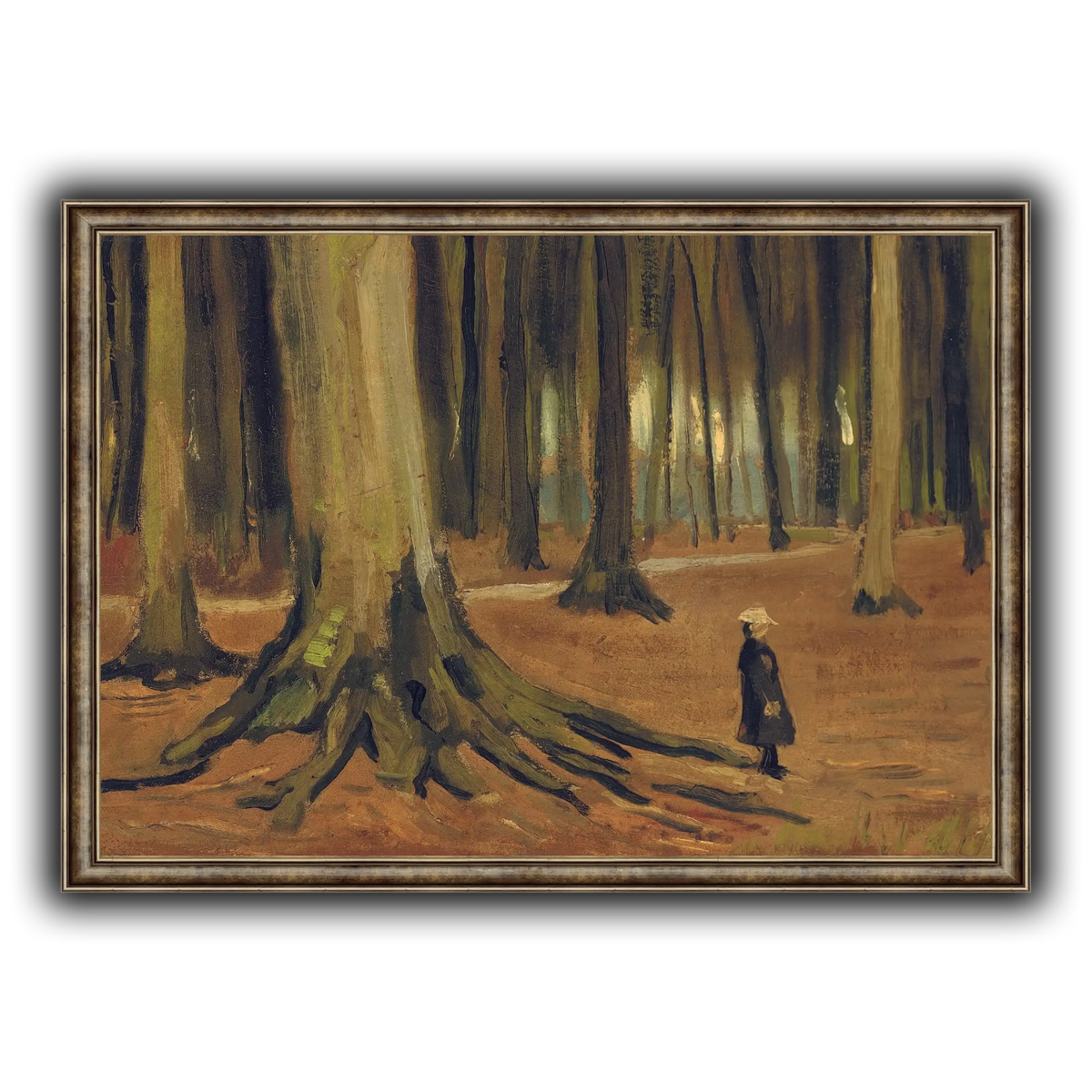 Girl in the Woods