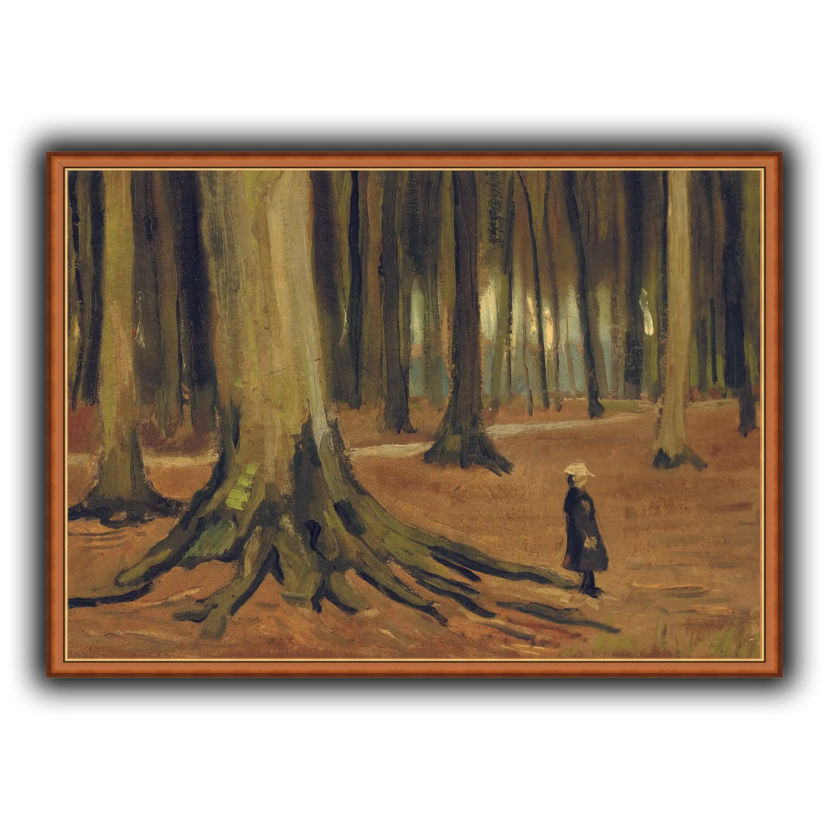 Girl in the Woods