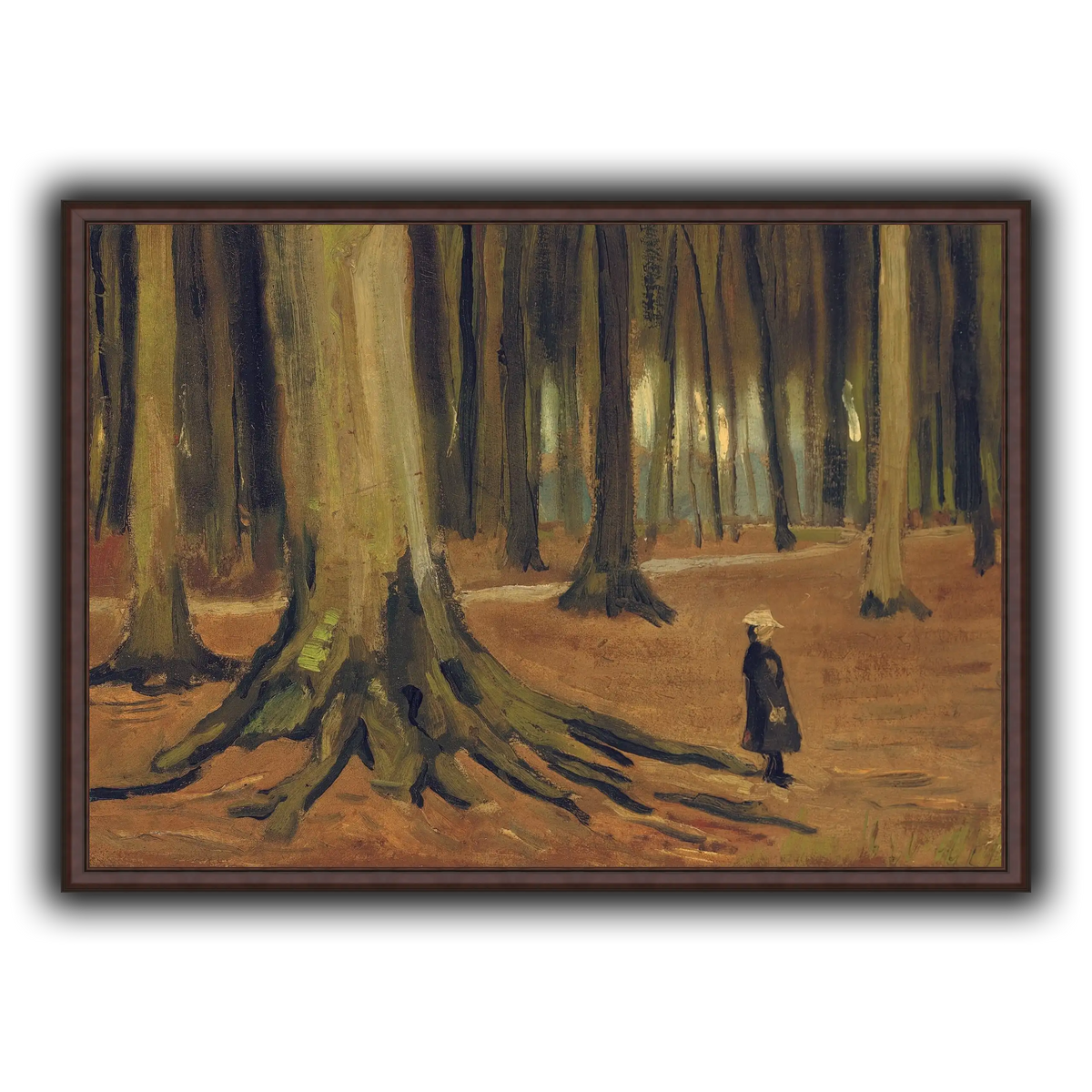 Girl in the Woods