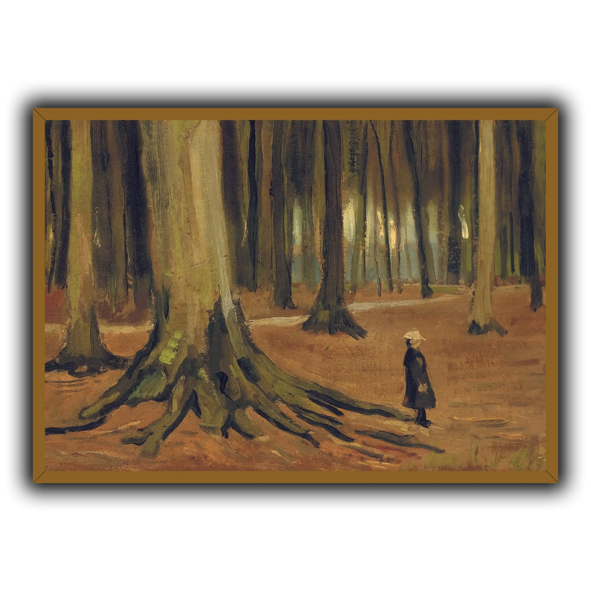 Girl in the Woods