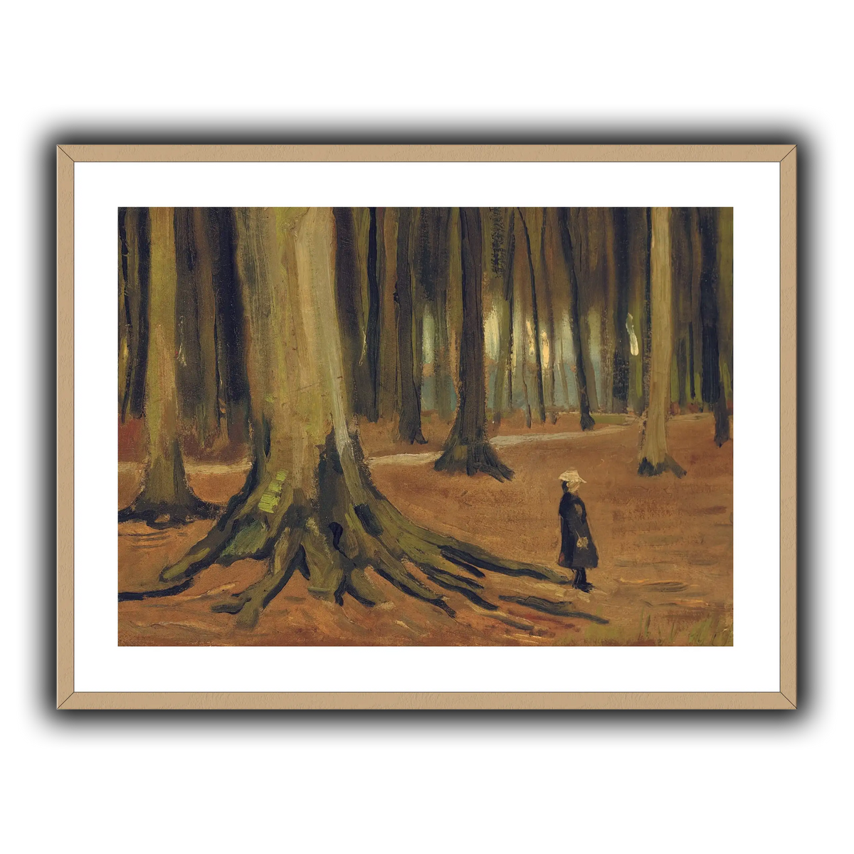 Girl in the Woods
