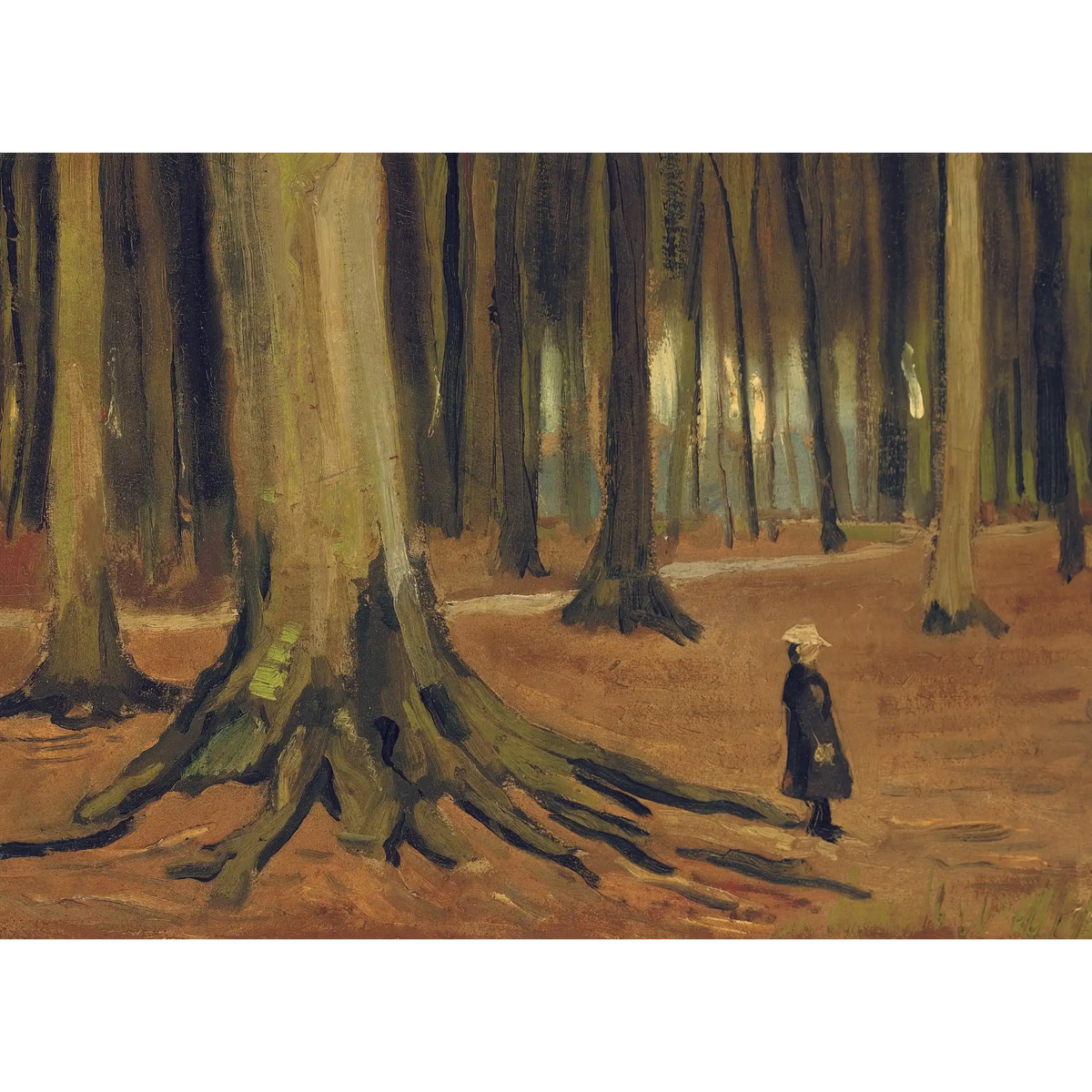 Girl in the Woods