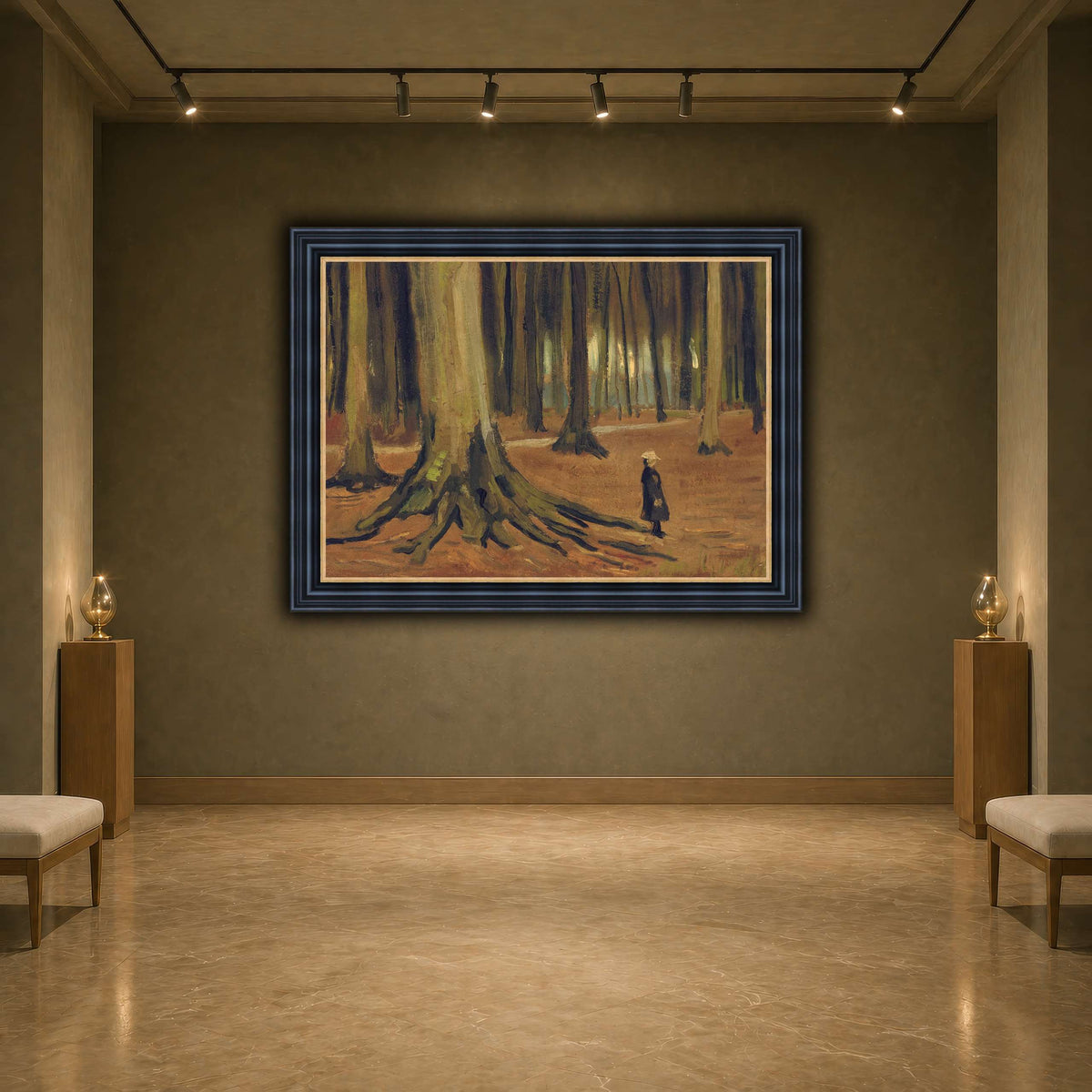 Girl in the Woods earth-agallery