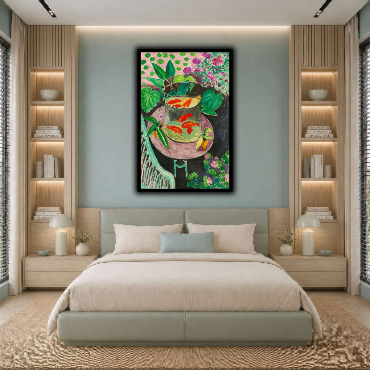 Goldfish_Henri_Matisse cool-bedroom