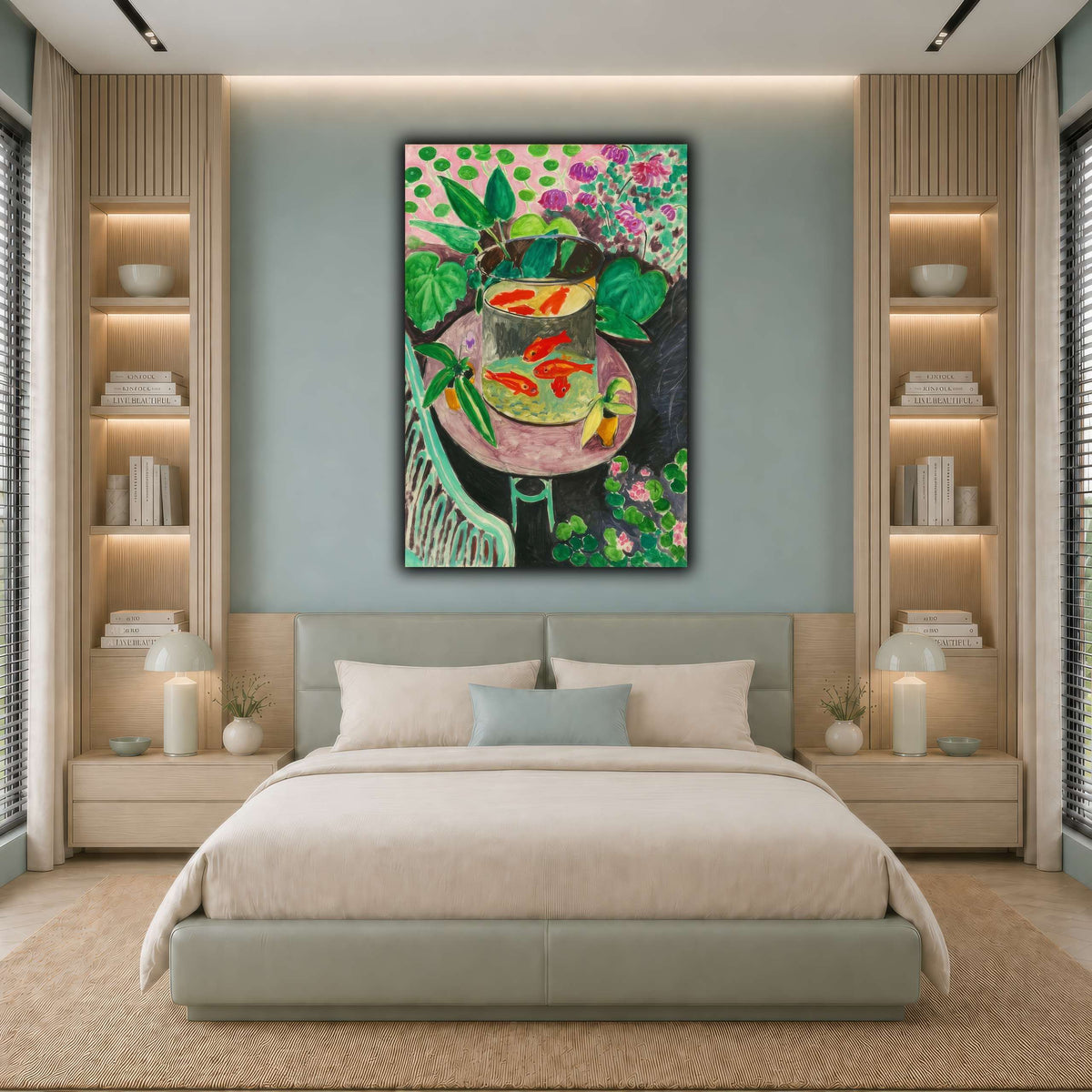 Goldfish_Henri_Matisse cool-bedroom