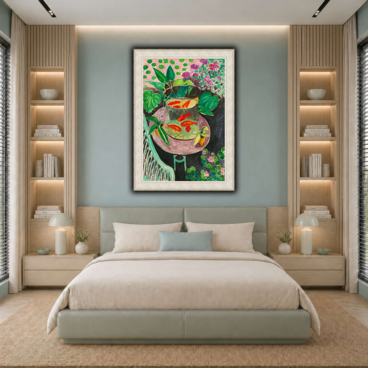 Goldfish_Henri_Matisse cool-bedroom