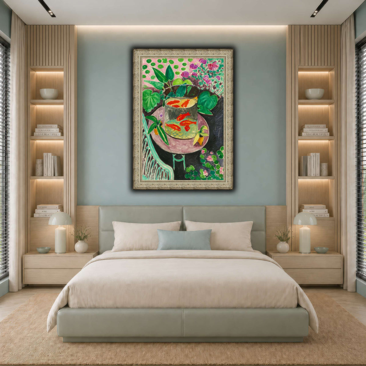 Goldfish_Henri_Matisse cool-bedroom