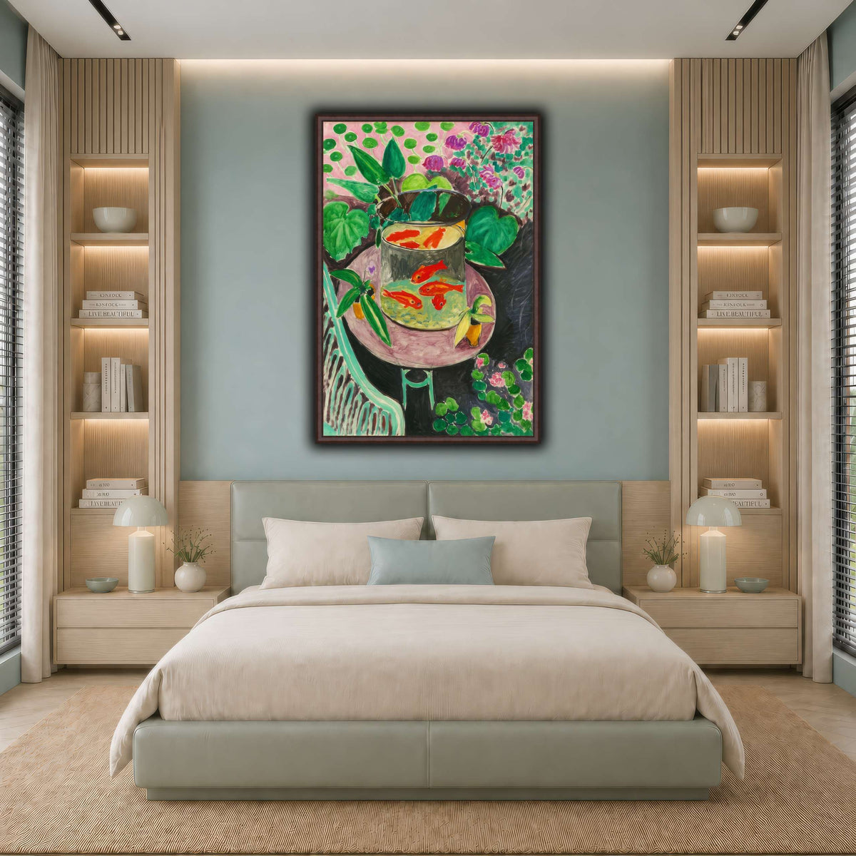 Goldfish_Henri_Matisse cool-bedroom