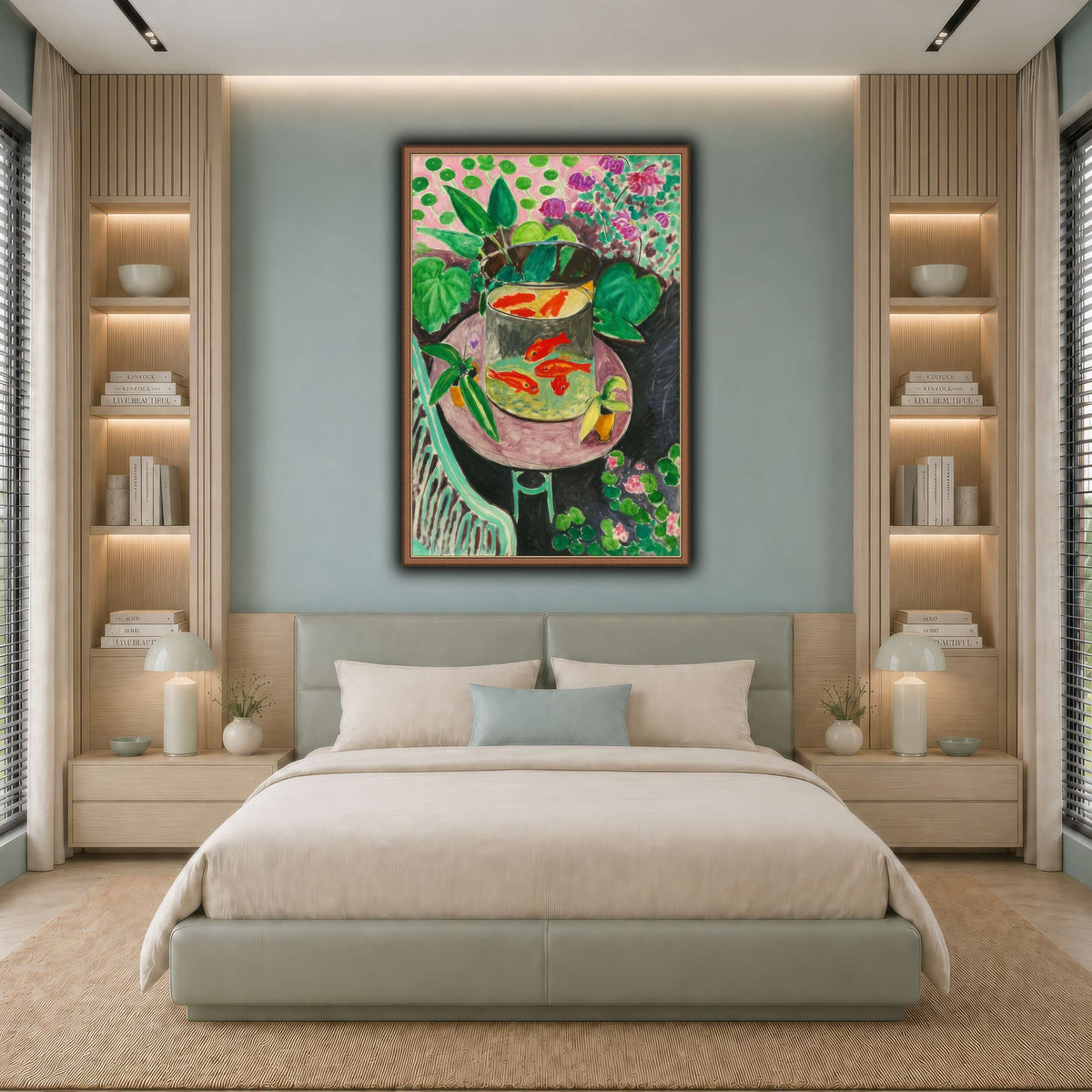Goldfish_Henri_Matisse cool-bedroom