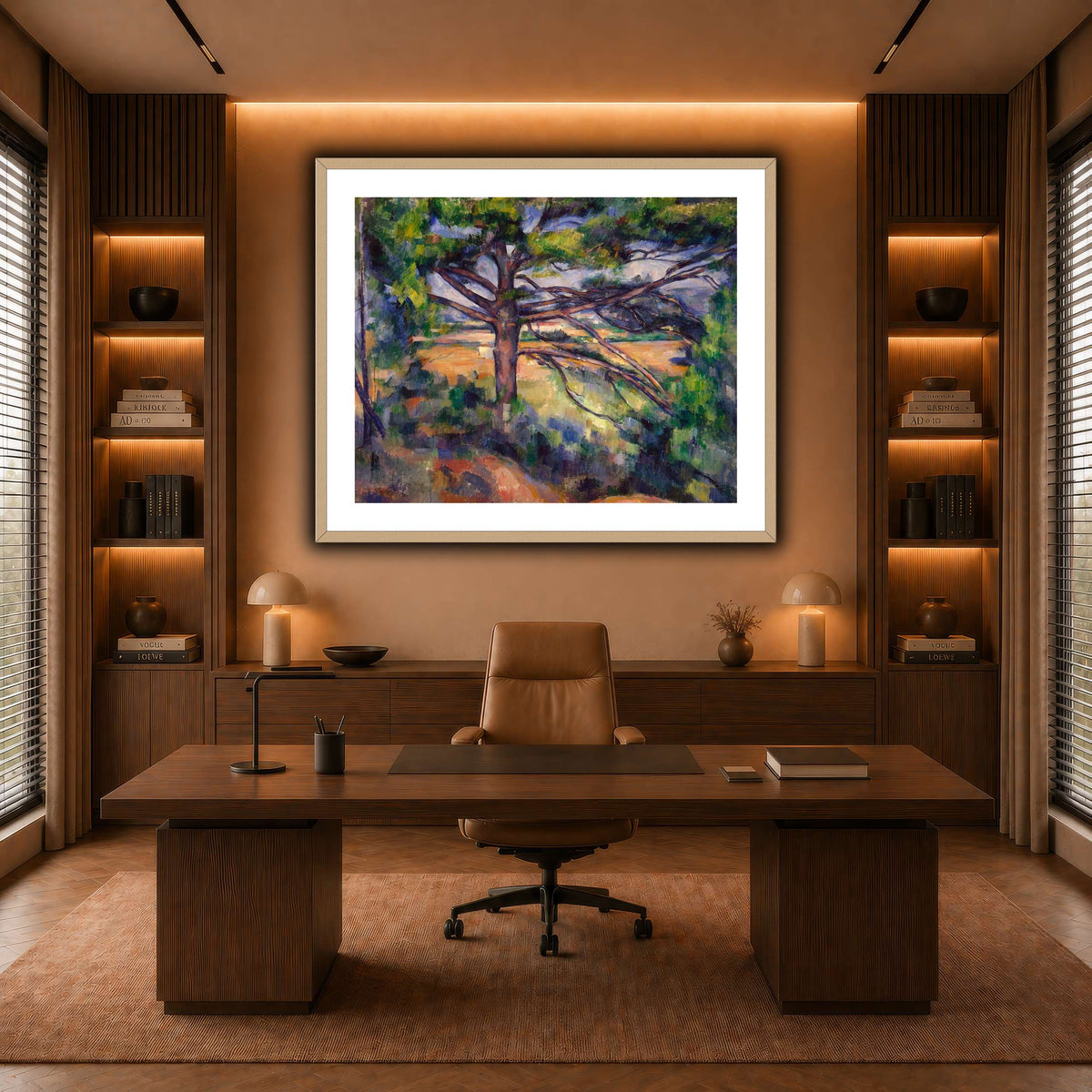 Grand_pin_et_terres_rouges_Paul_Cezanne warm-office