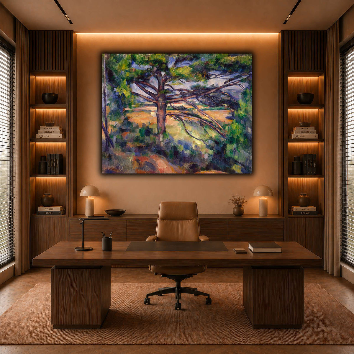 Grand_pin_et_terres_rouges_Paul_Cezanne warm-office