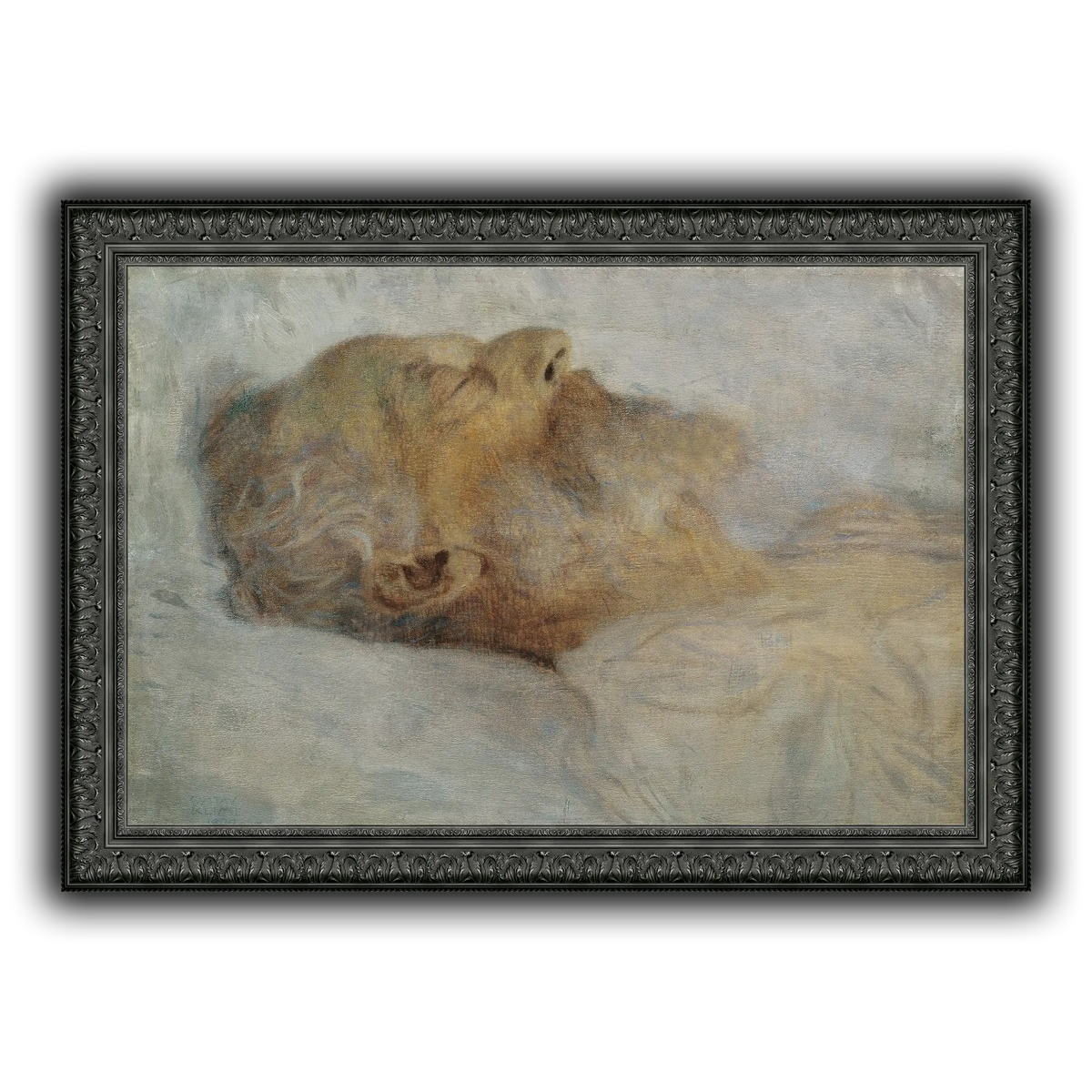 Gustav_Klimt_-_Alter_Mann_auf_dem_Totenbett