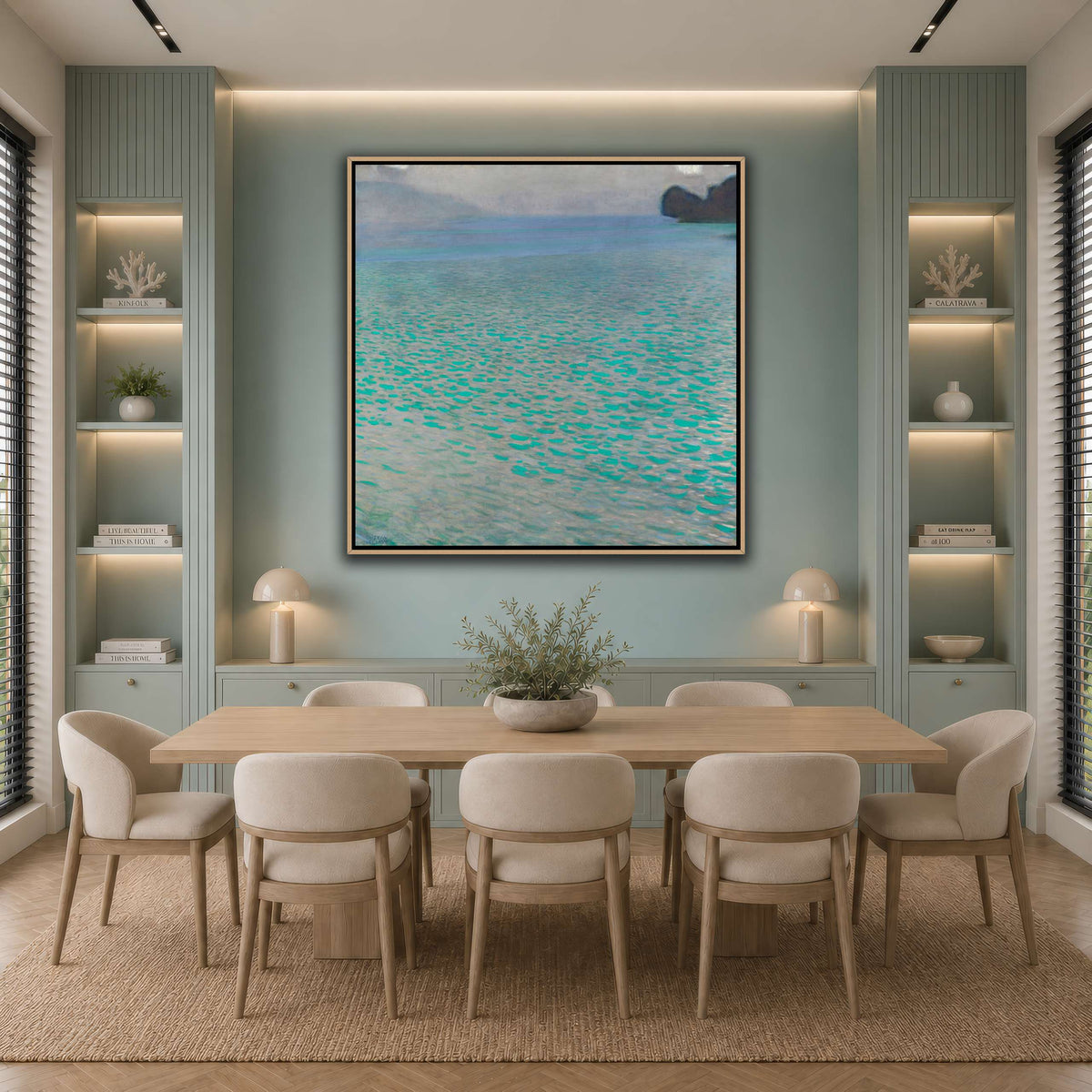 Gustav_Klimt_-_Attersee cool-dining