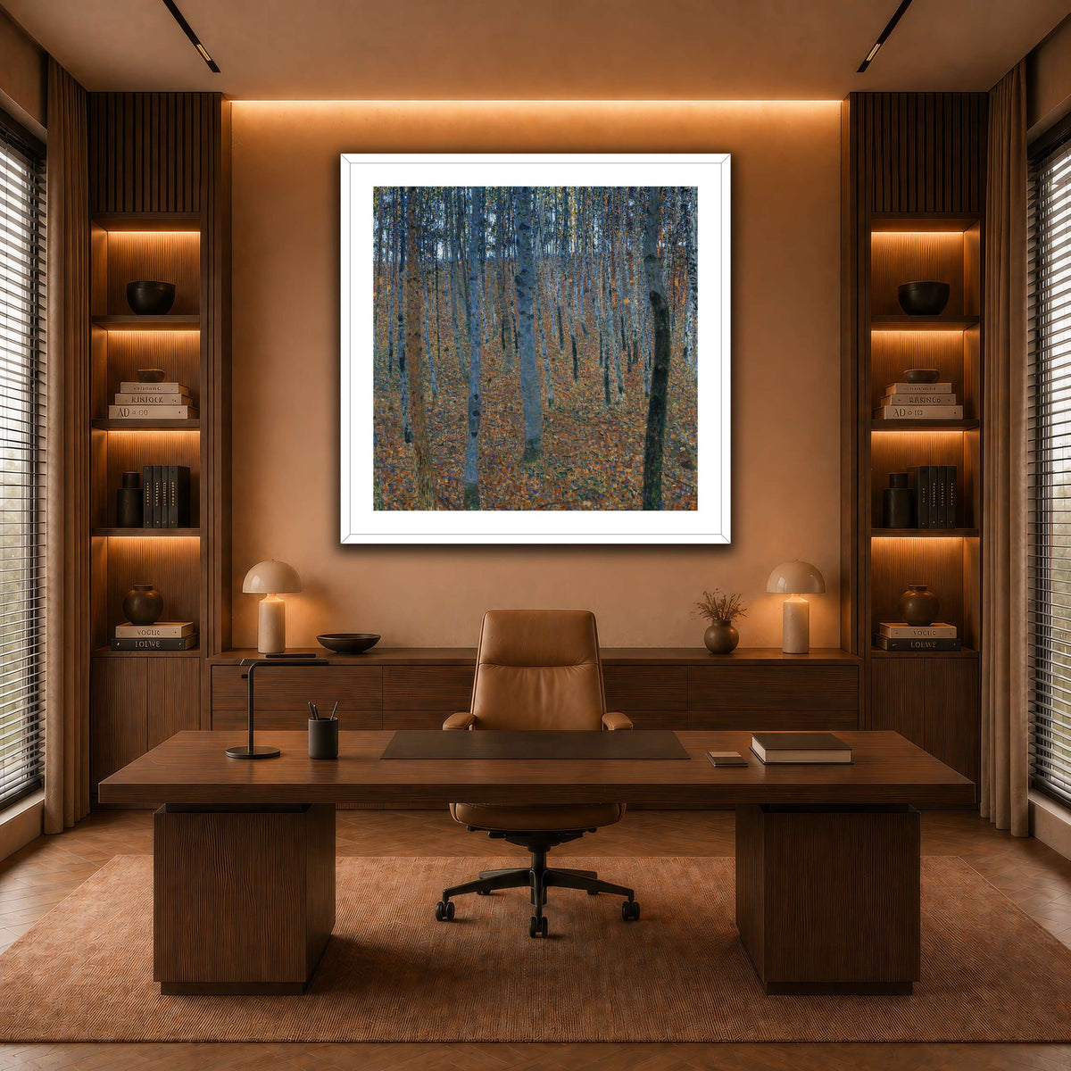 Gustav_Klimt_-_Beech_Grove_I_ warm-office