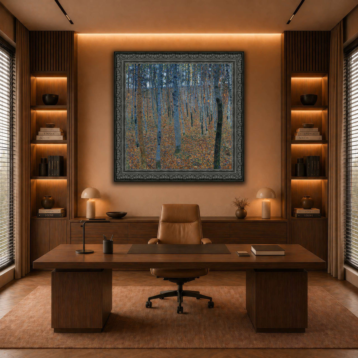 Gustav_Klimt_-_Beech_Grove_I_ warm-office