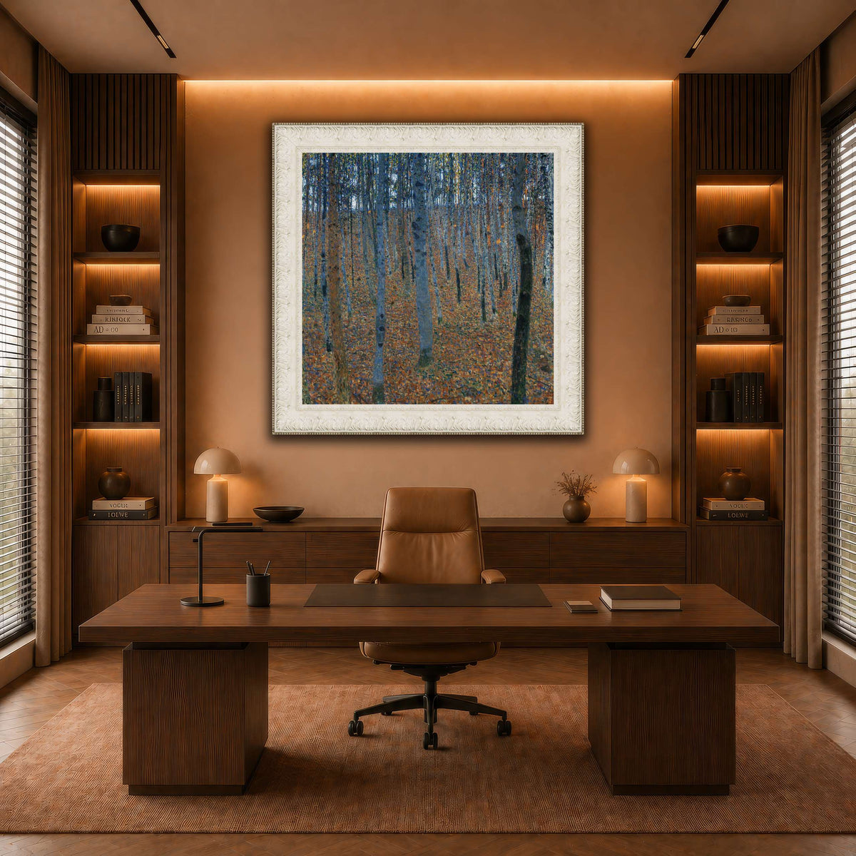 Gustav_Klimt_-_Beech_Grove_I_ warm-office