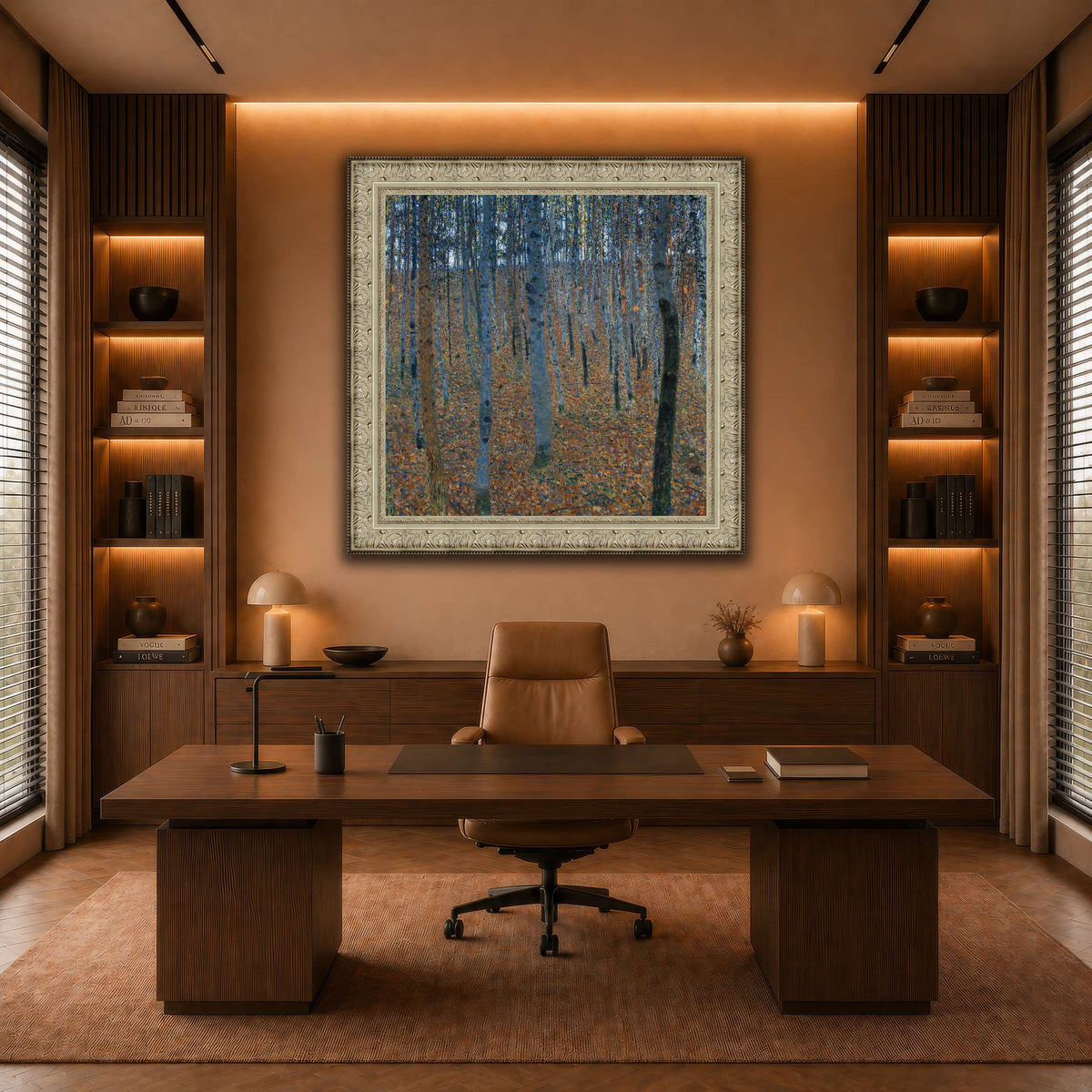 Gustav_Klimt_-_Beech_Grove_I_ warm-office