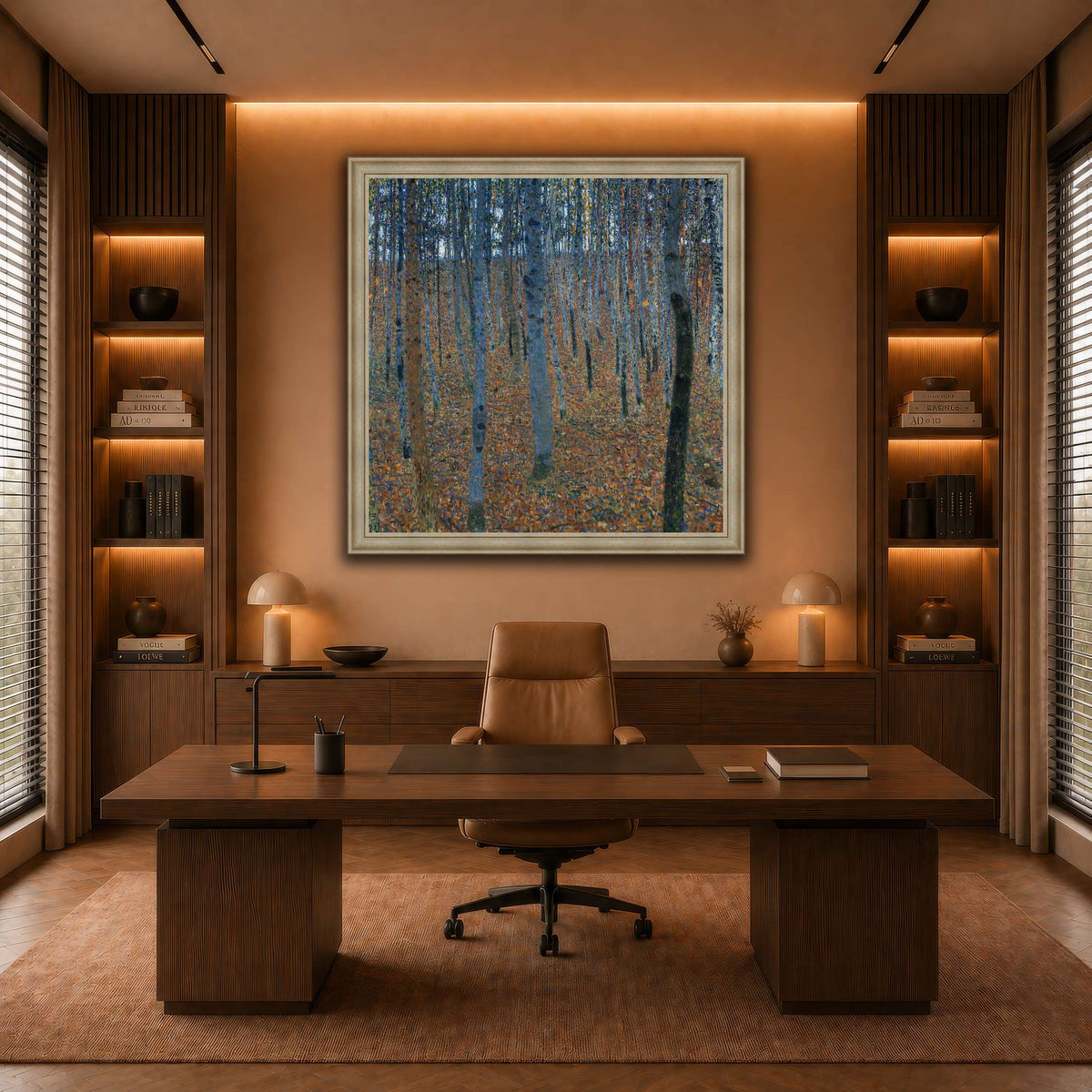 Gustav_Klimt_-_Beech_Grove_I_ warm-office
