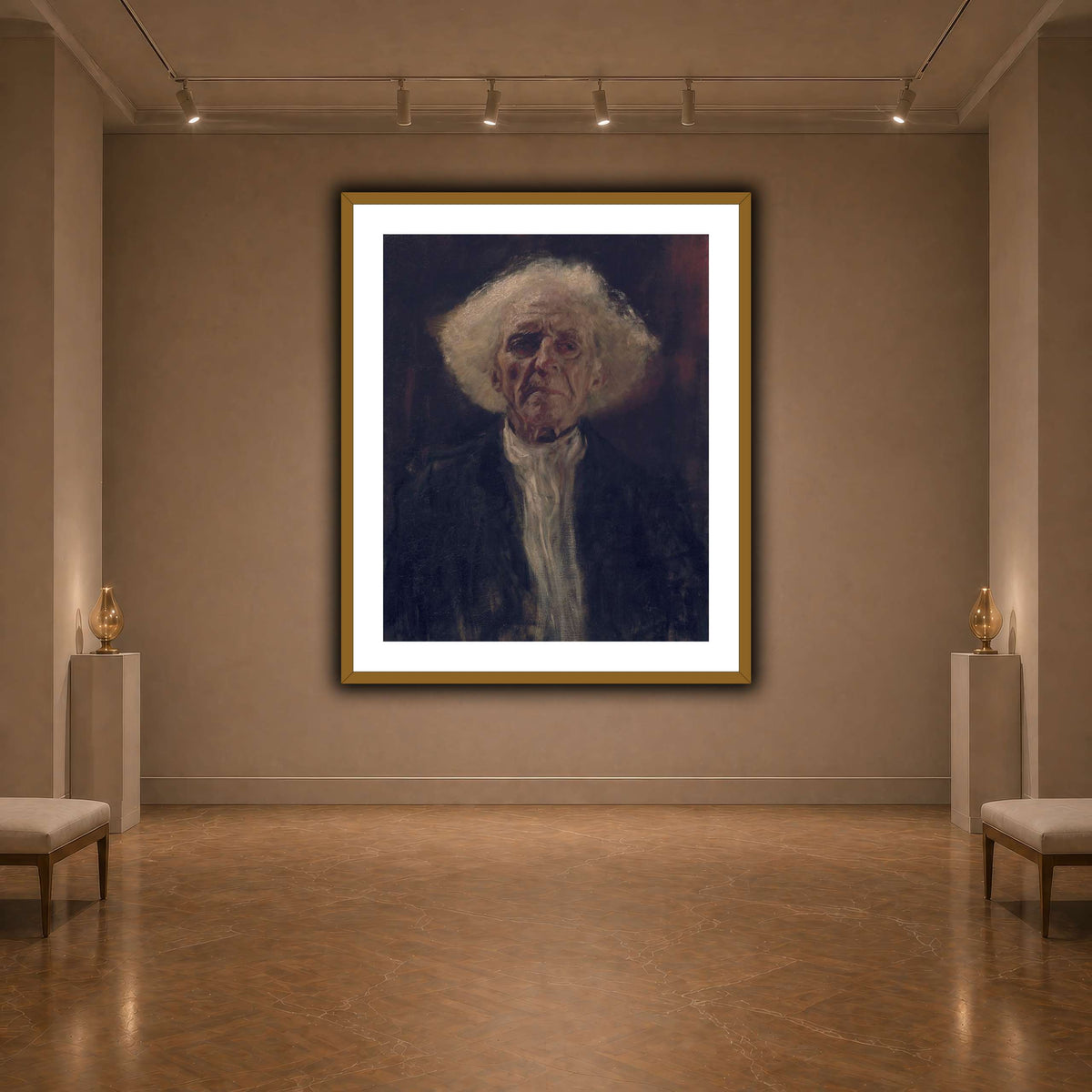 Gustav_Klimt_-_Blind_Man_ dark neutral-agallery