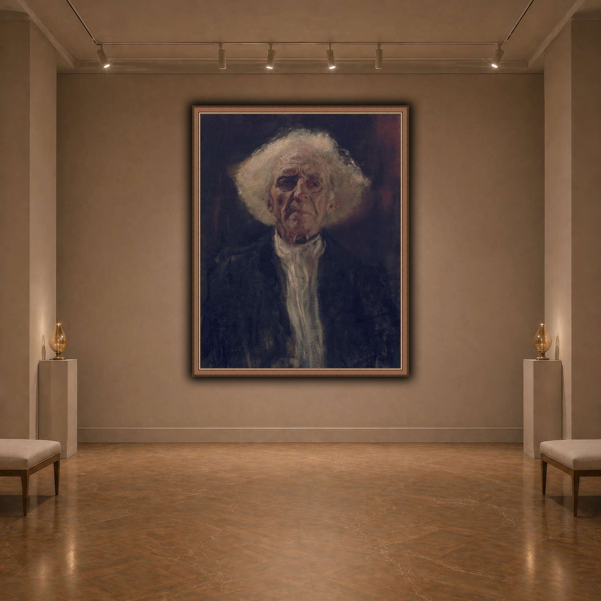 Gustav_Klimt_-_Blind_Man_ dark neutral-agallery
