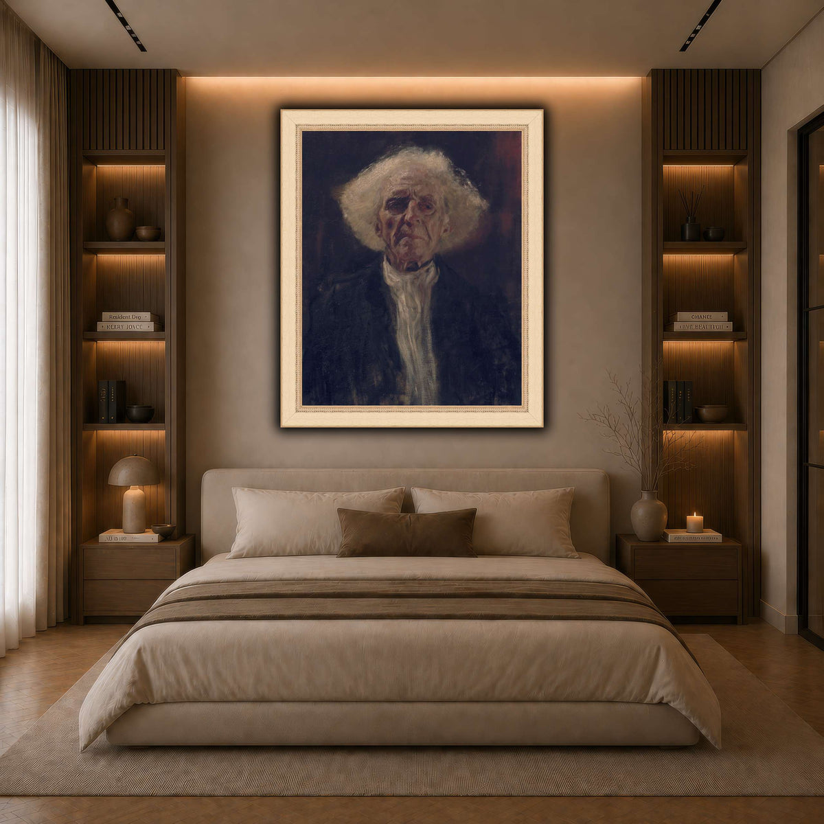 Gustav_Klimt_-_Blind_Man_ dark neutral-bedroom