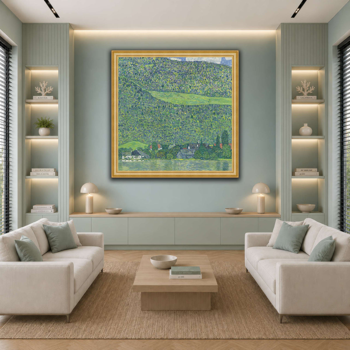 Gustav_Klimt_-_Litzlberg_am_Attersee cool-living room