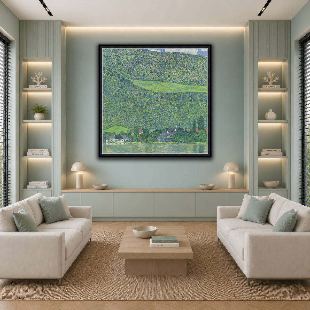 Gustav_Klimt_-_Litzlberg_am_Attersee cool-living room