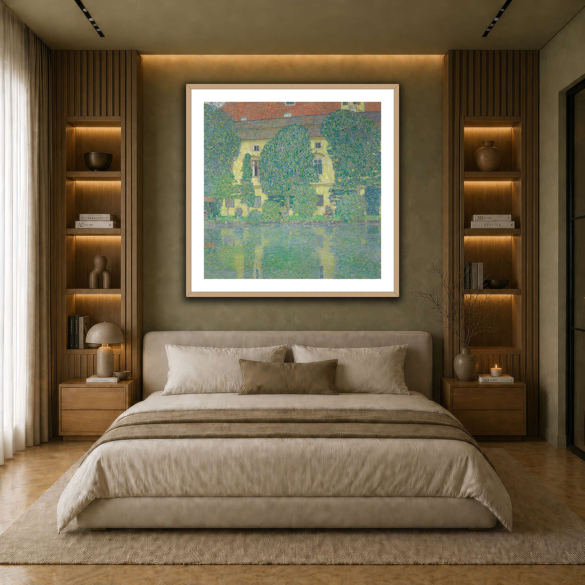 Gustav_Klimt_-_Schloss_Kammer_am_Attersee earth-bedroom