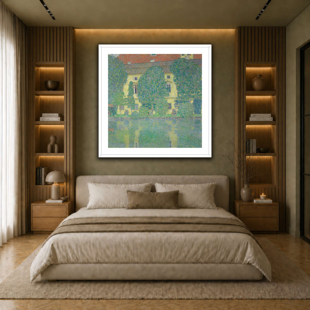 Gustav_Klimt_-_Schloss_Kammer_am_Attersee earth-bedroom