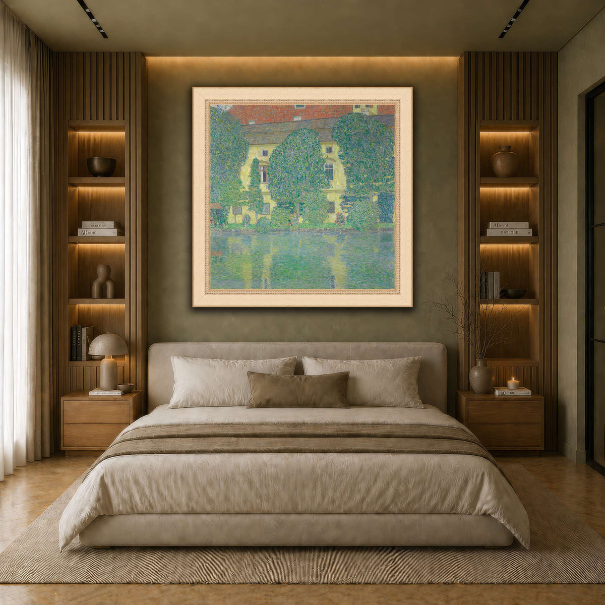 Gustav_Klimt_-_Schloss_Kammer_am_Attersee earth-bedroom