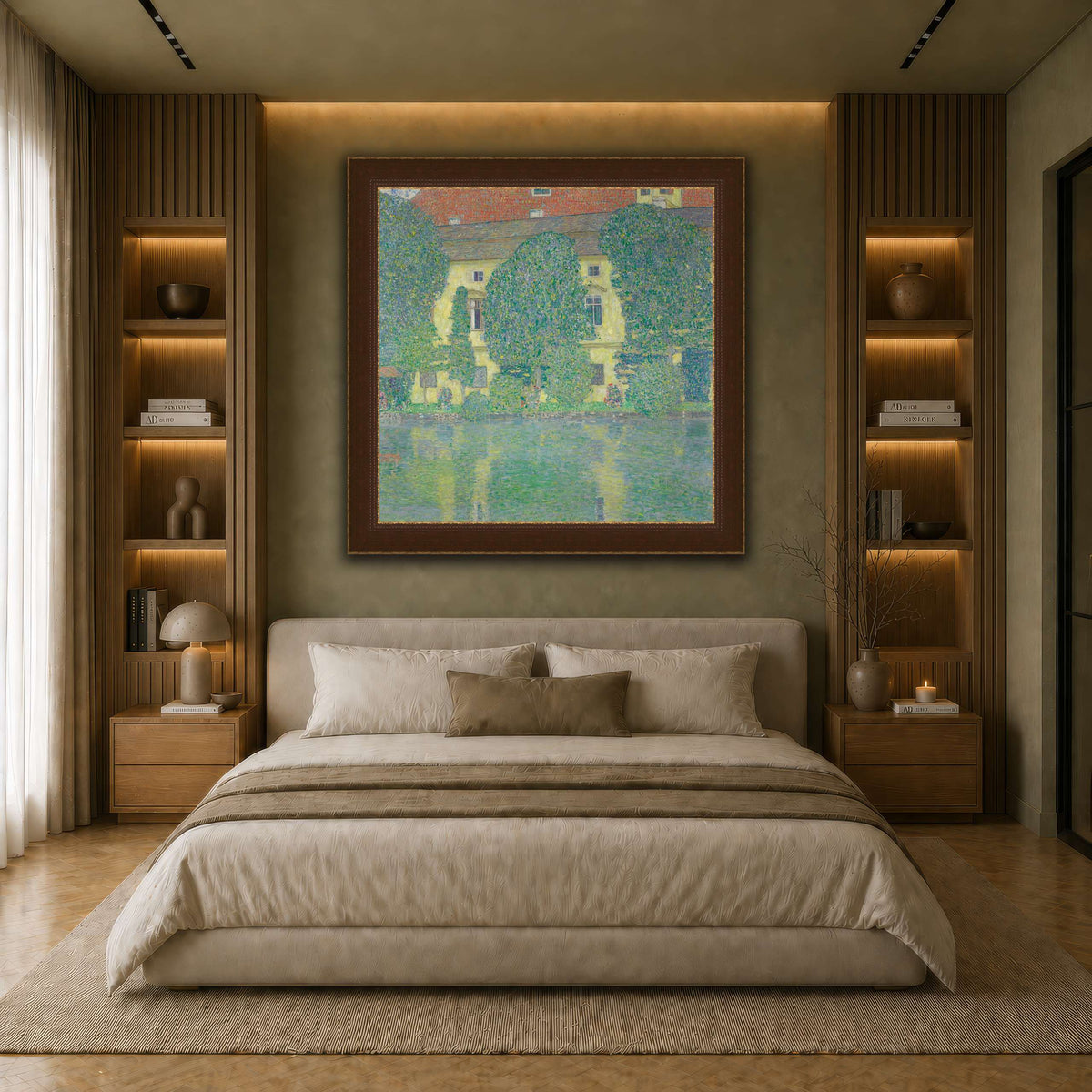 Gustav_Klimt_-_Schloss_Kammer_am_Attersee earth-bedroom