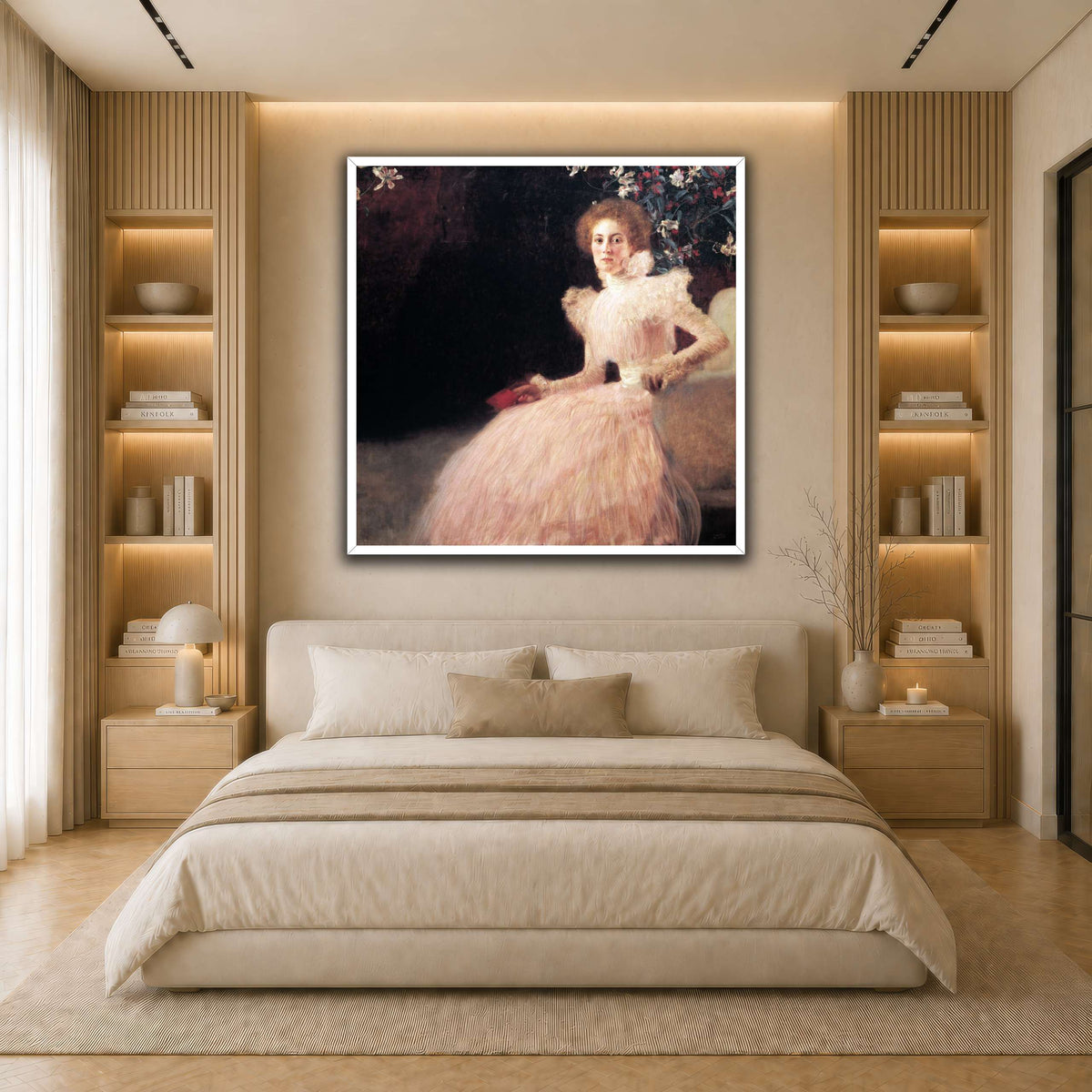 Gustav_Klimt_058 light neutral- bedroom