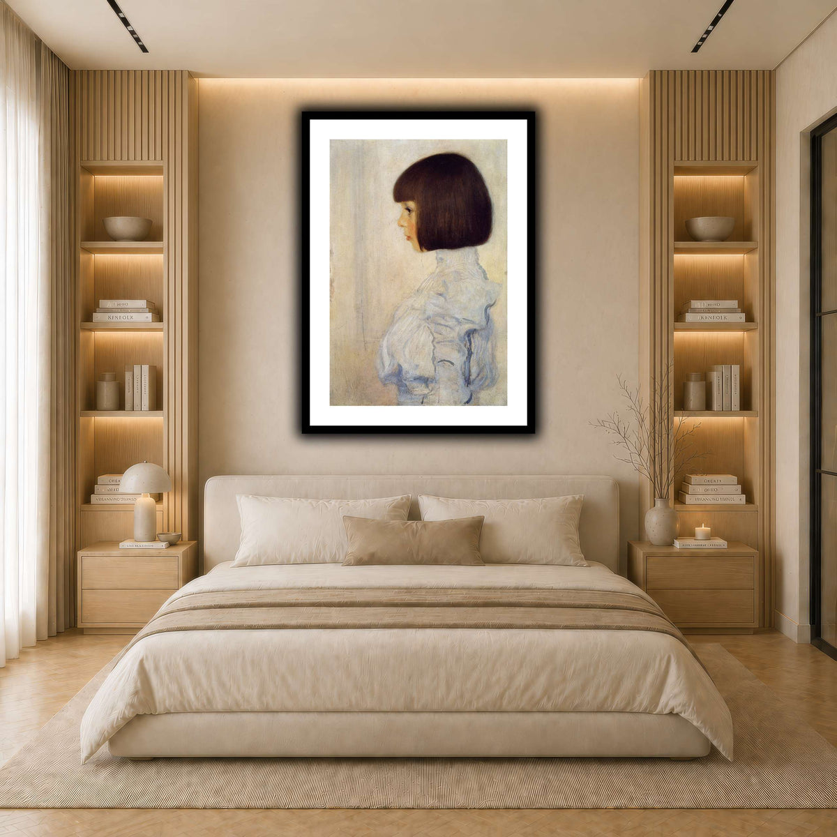 Gustav_Klimt_Portrait_of_Helene_Klimt light neutral- bedroom