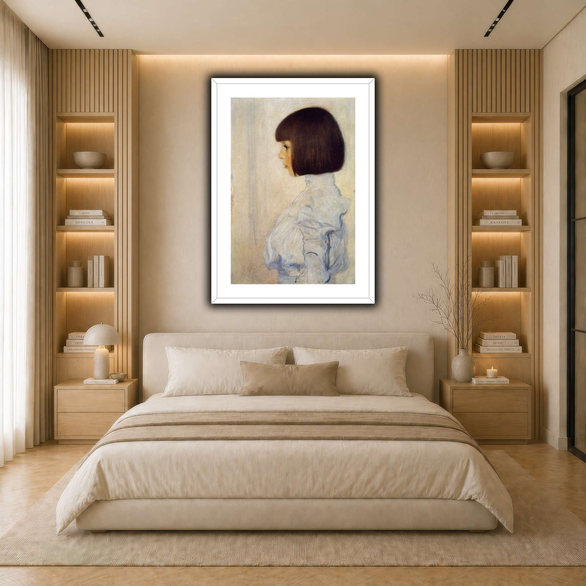 Gustav_Klimt_Portrait_of_Helene_Klimt light neutral- bedroom