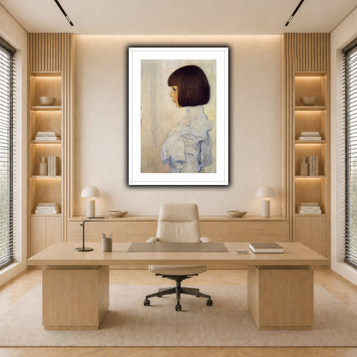 Gustav_Klimt_Portrait_of_Helene_Klimt light neutral-office