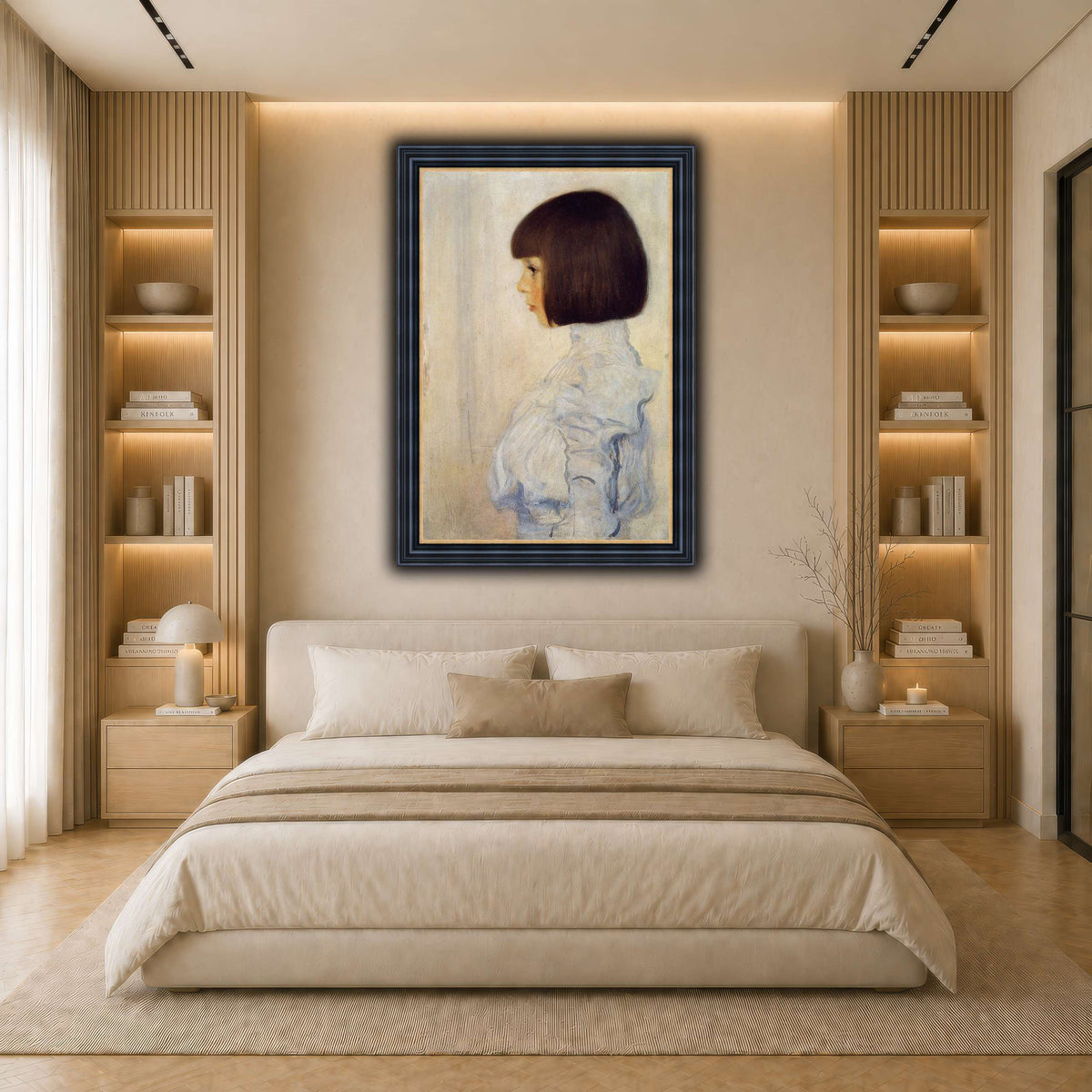 Gustav_Klimt_Portrait_of_Helene_Klimt light neutral- bedroom
