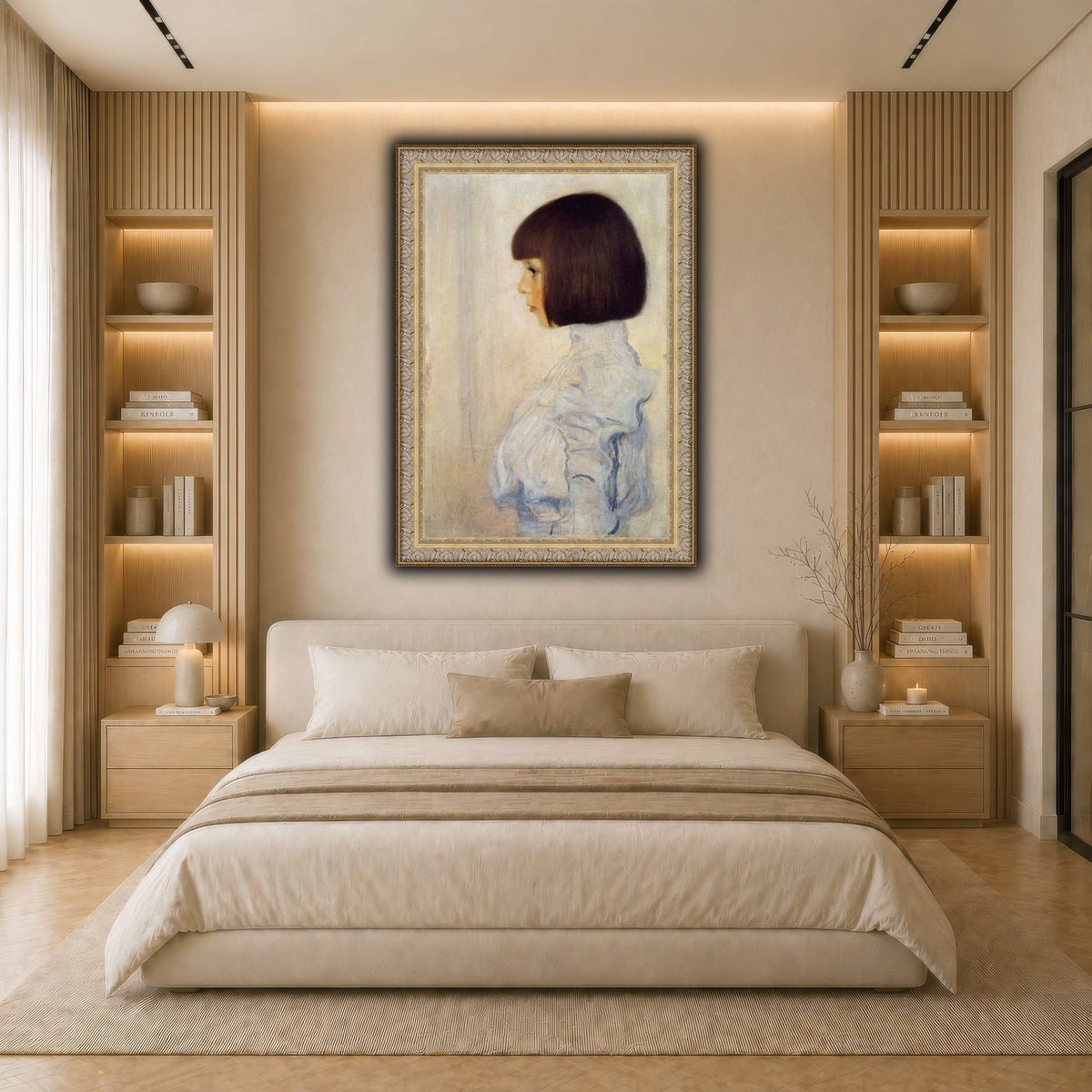 Gustav_Klimt_Portrait_of_Helene_Klimt light neutral- bedroom