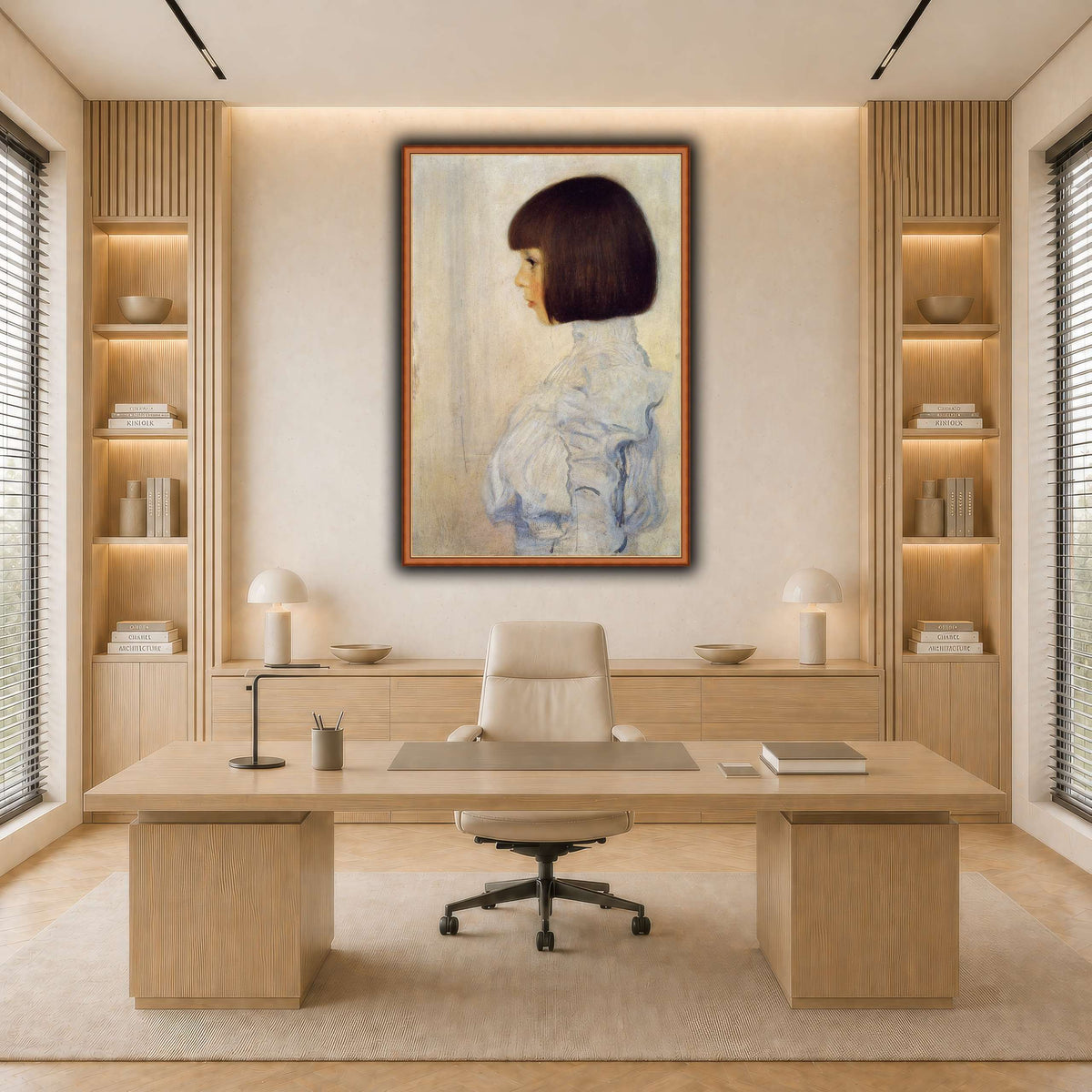 Gustav_Klimt_Portrait_of_Helene_Klimt light neutral-office