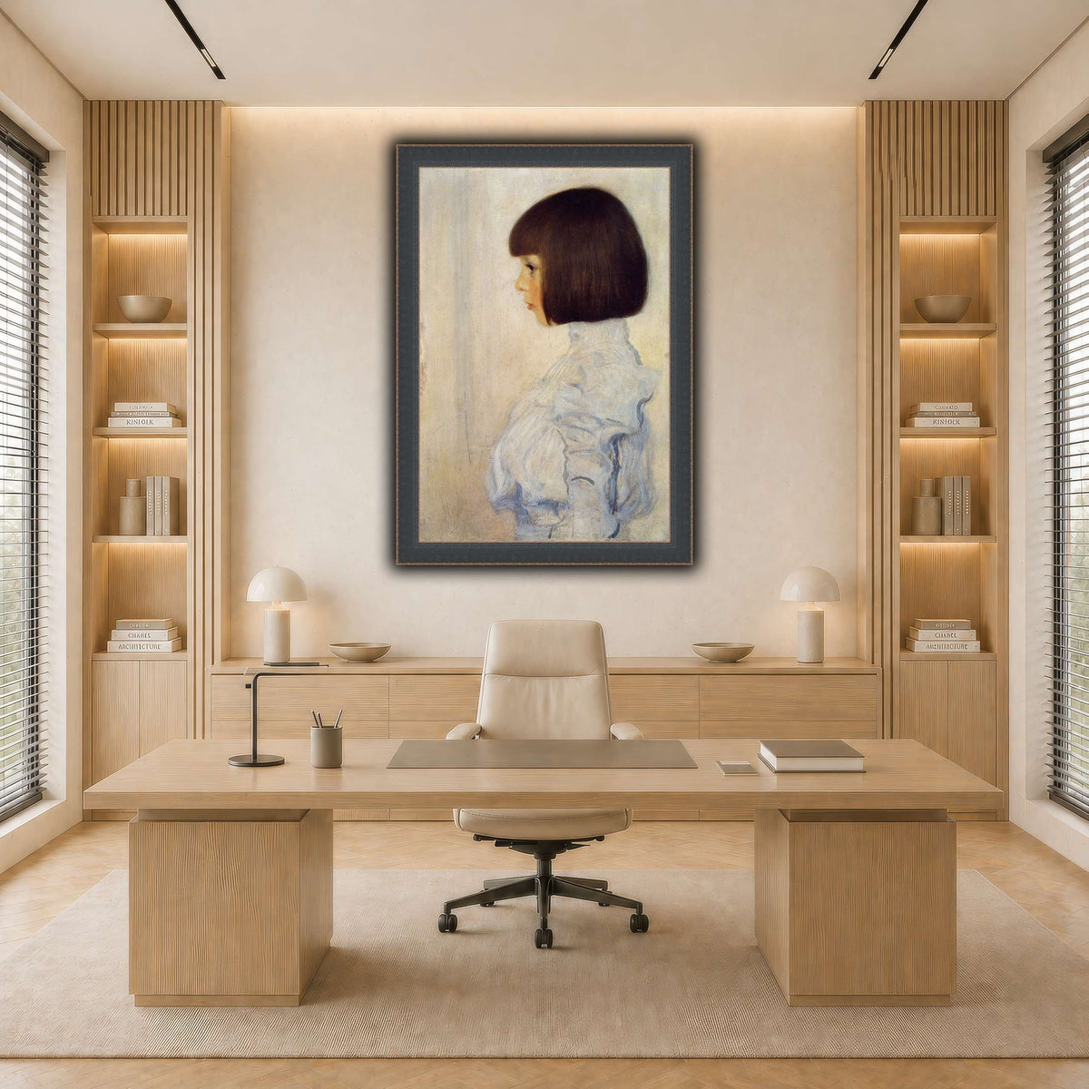 Gustav_Klimt_Portrait_of_Helene_Klimt light neutral-office