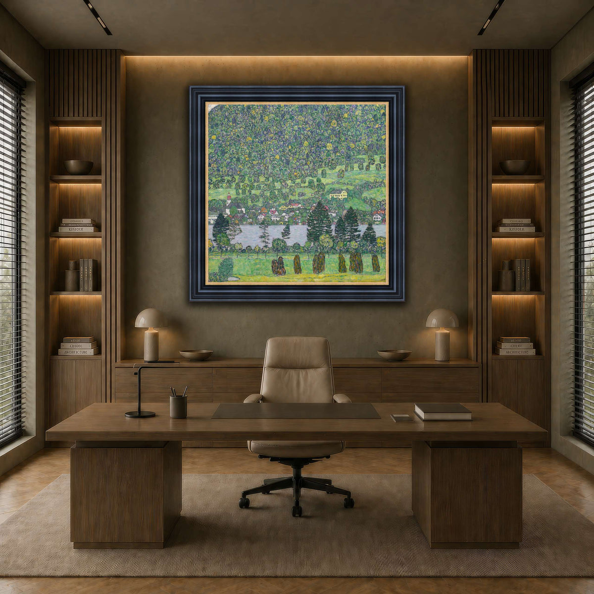 Gustav_Klimt_Waldabhang_bei_Unterach_am_Attersee earth-office