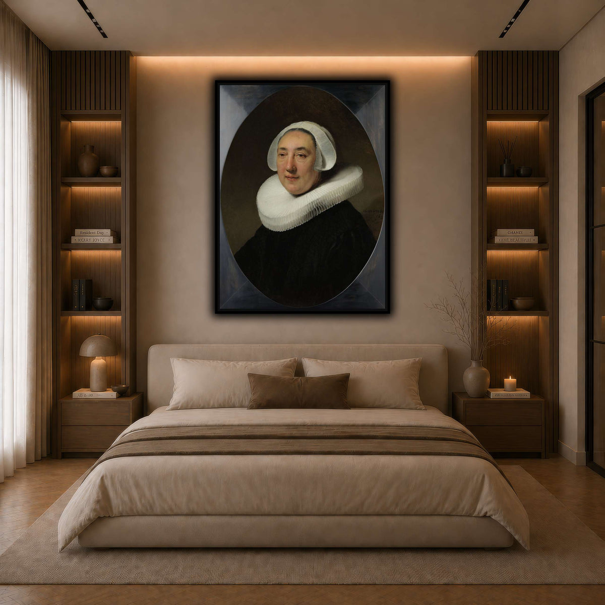 Haesje_v.Cleyburg_1634_Rembrandt-van-Rijn dark neutral-bedroom